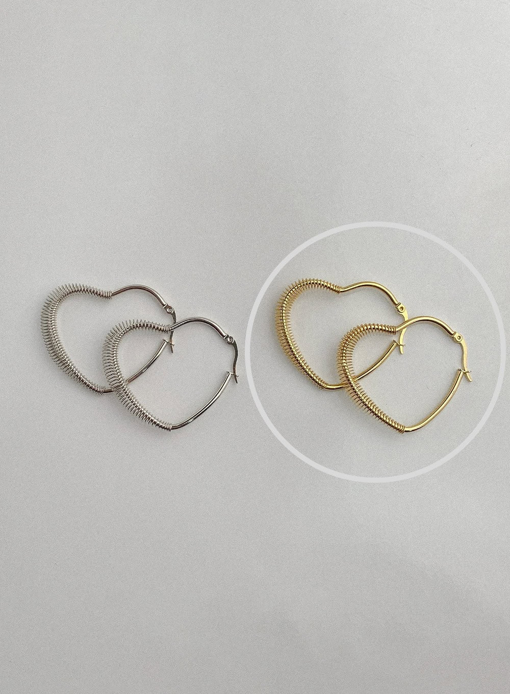 Twinkle Heart Earring IA517 - Image 5
