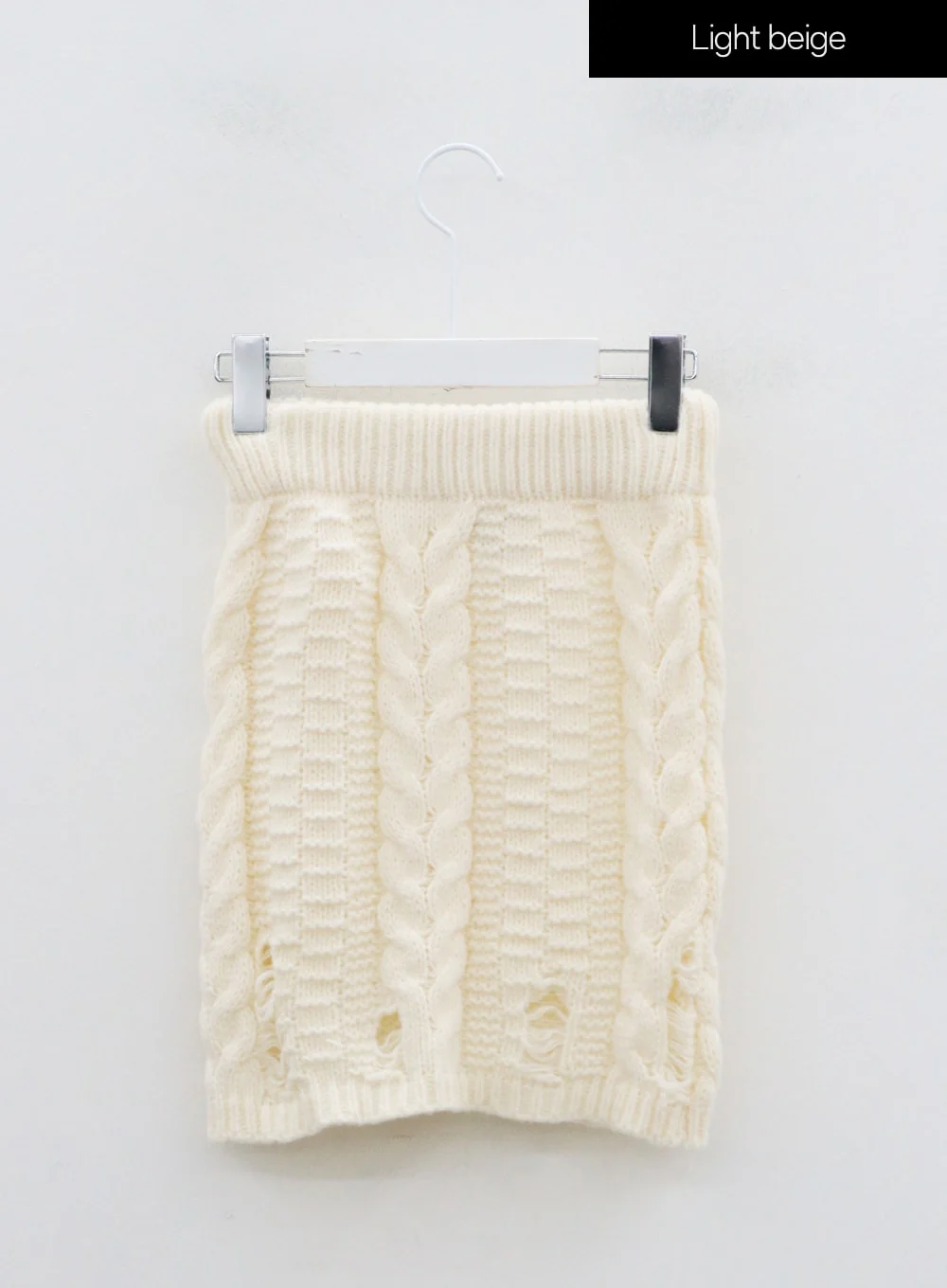 Twist Pattern Ripped Pencil Mini Skirt IN08 - Image 17