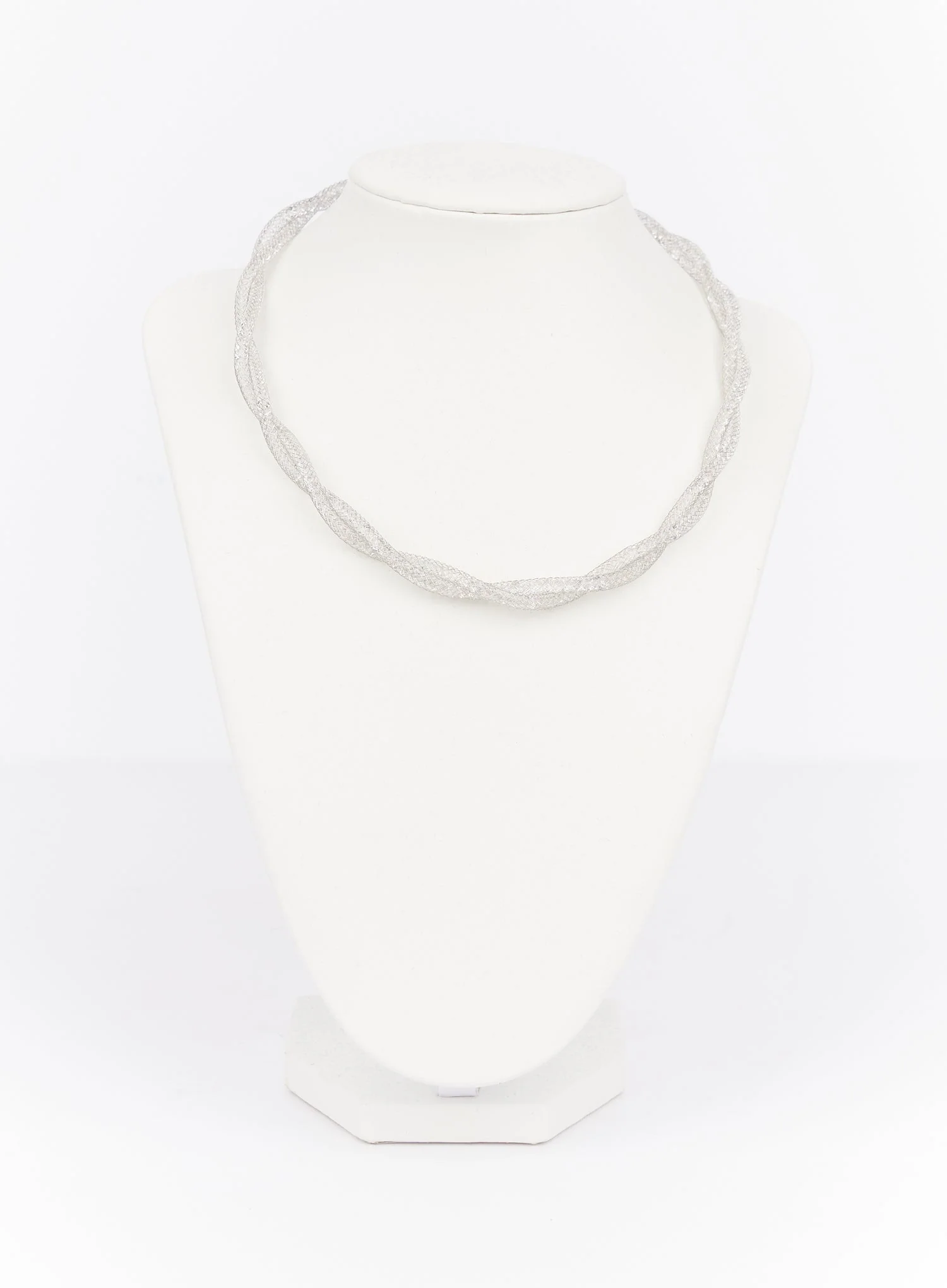 Twisted Sparkle Necklace CM519 - Image 11