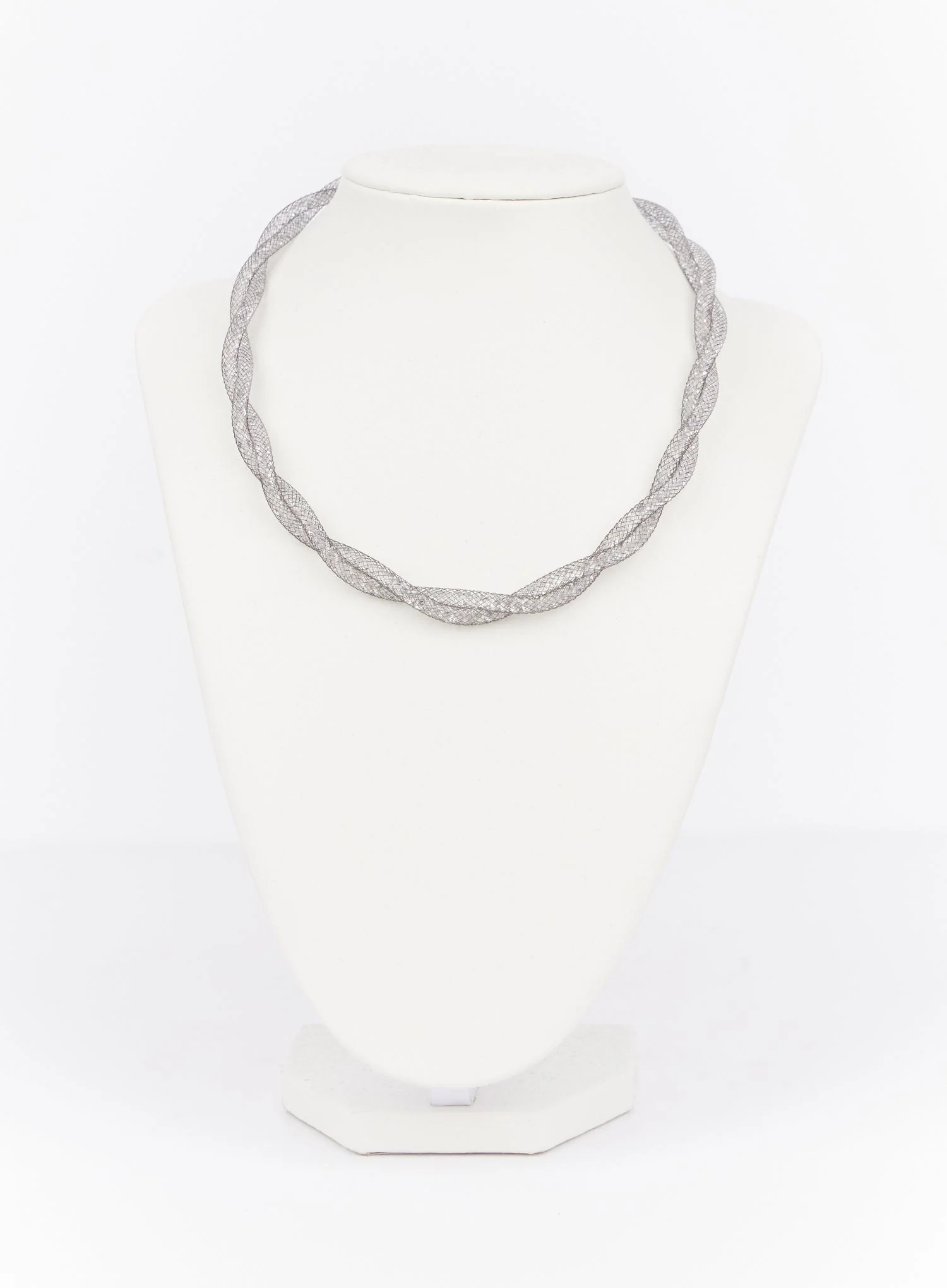 Twisted Sparkle Necklace CM519 - Image 9