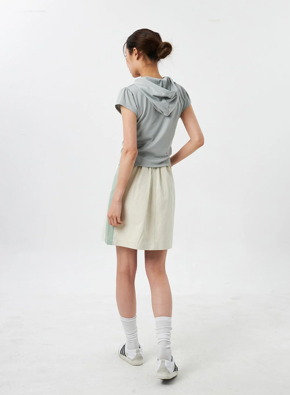 Two Color Mini Skirt CY303 - Image 12