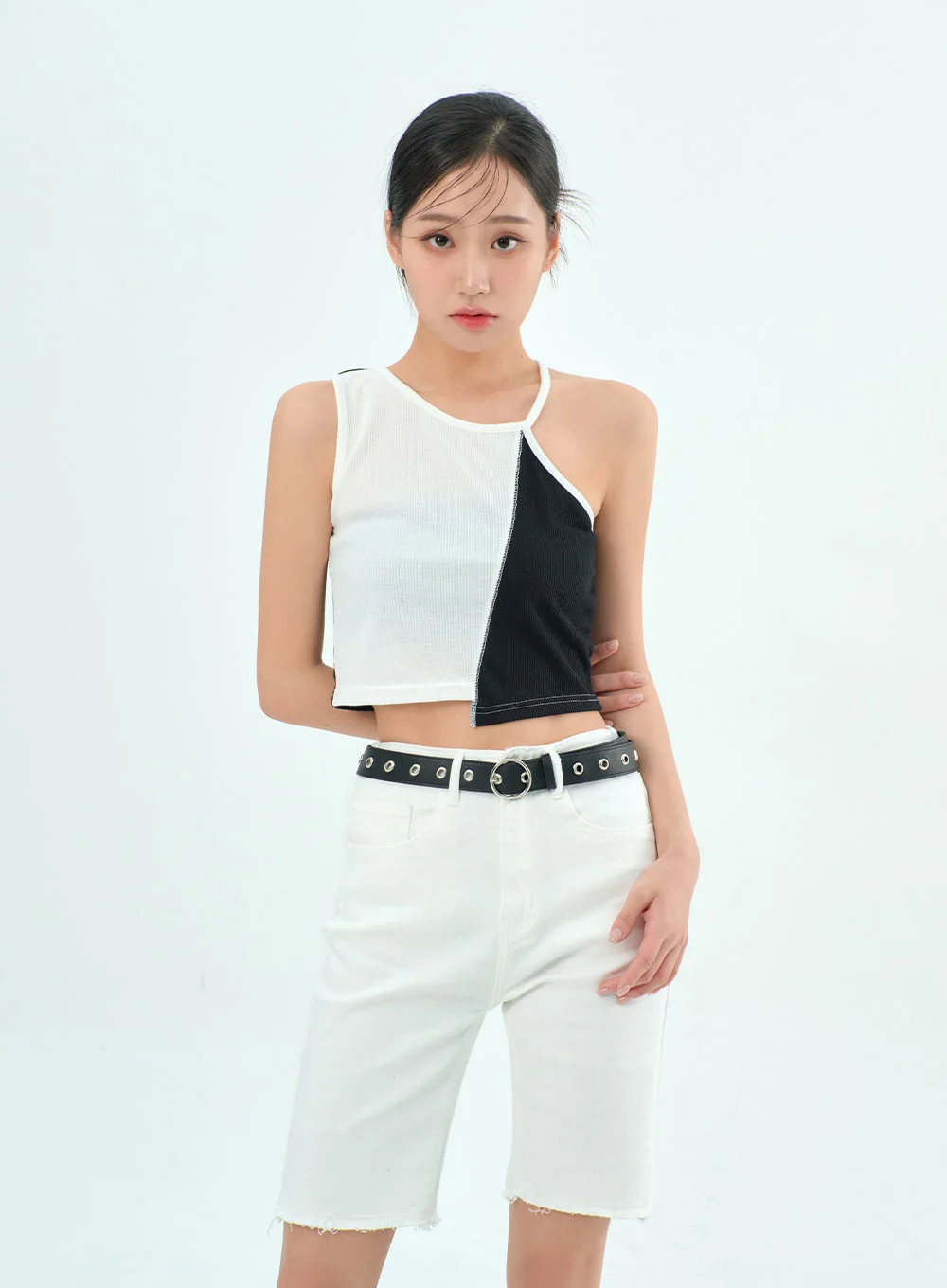 Two Color Unbalanced Top BY308 - Image 8
