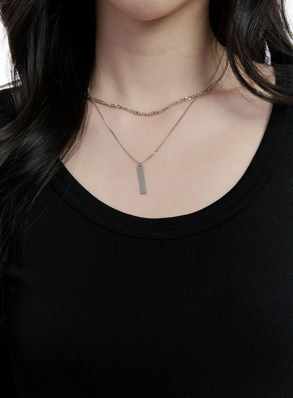 Two Stick Necklace CJ521 - Image 3