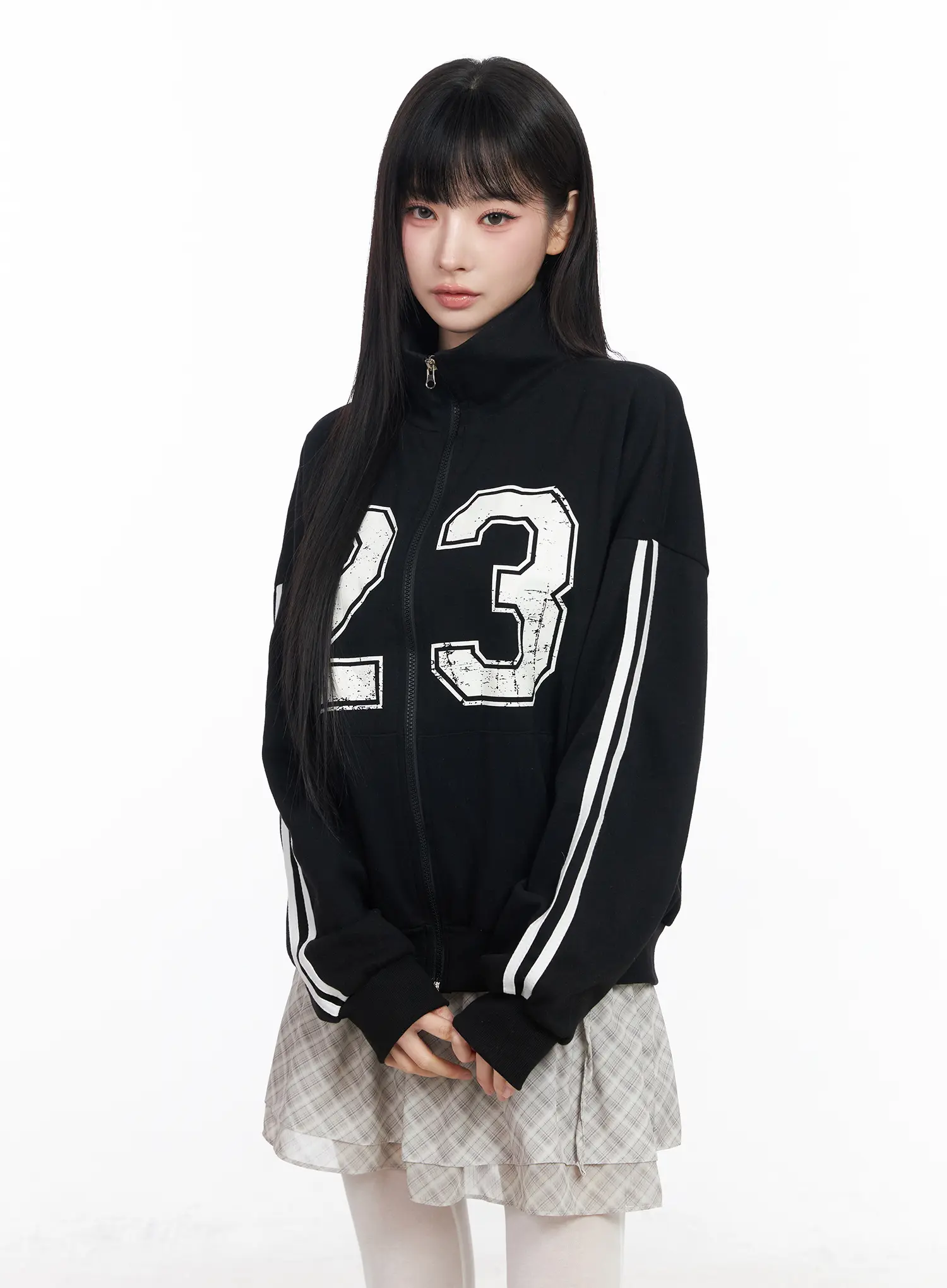 Two-Way Zip-Up Jacket CF518 - Image 12