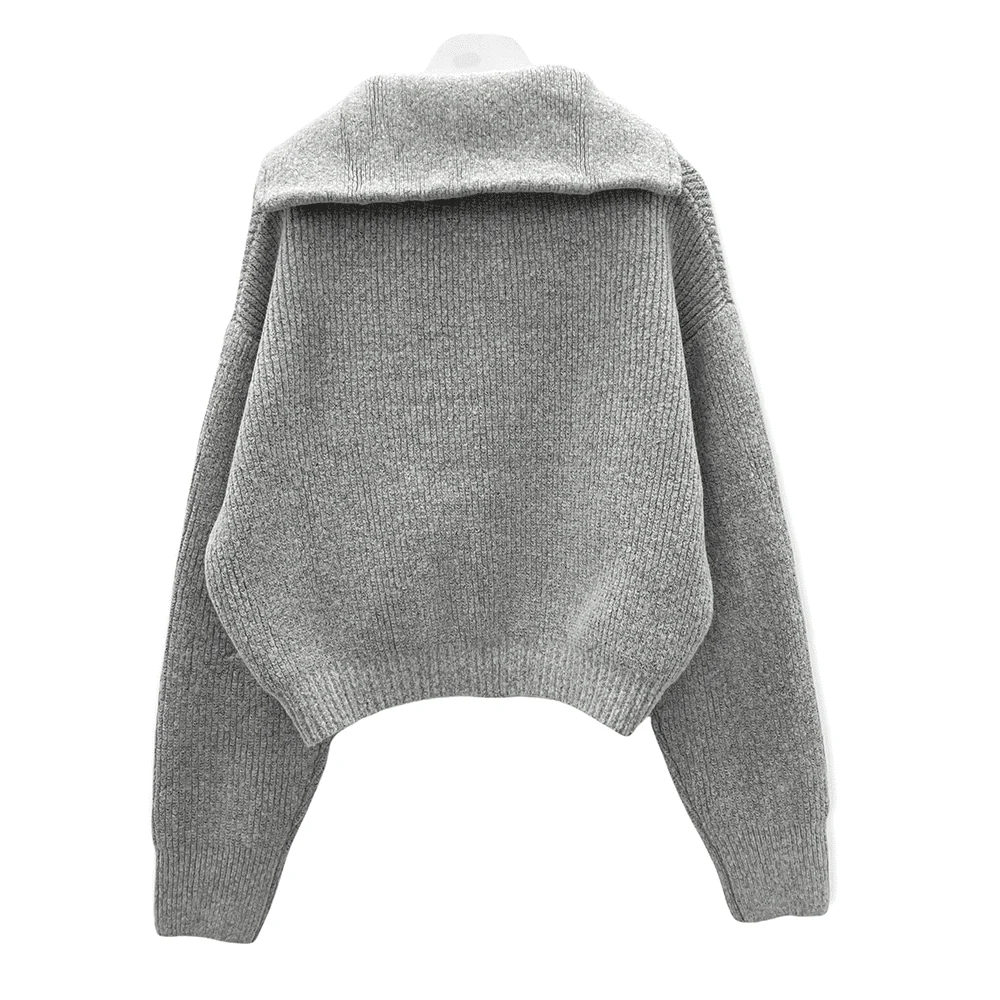 Two Way Zip Up Knit C7102 - Image 17