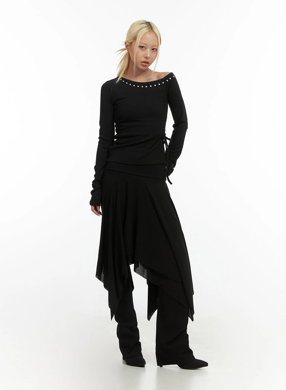 Unbalanced Chic Midi Skirt CO414 - Image 2