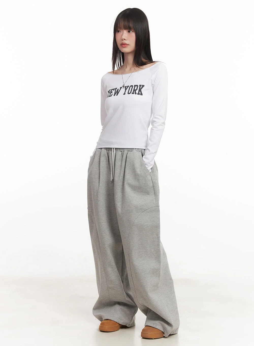 Unisex Relaxed-Fit Oversized Sweatpants CM519 - Image 6