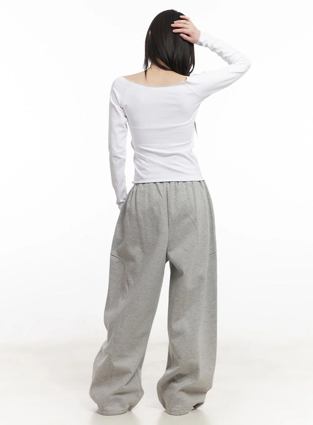 Unisex Relaxed-Fit Oversized Sweatpants CM519 - Image 8