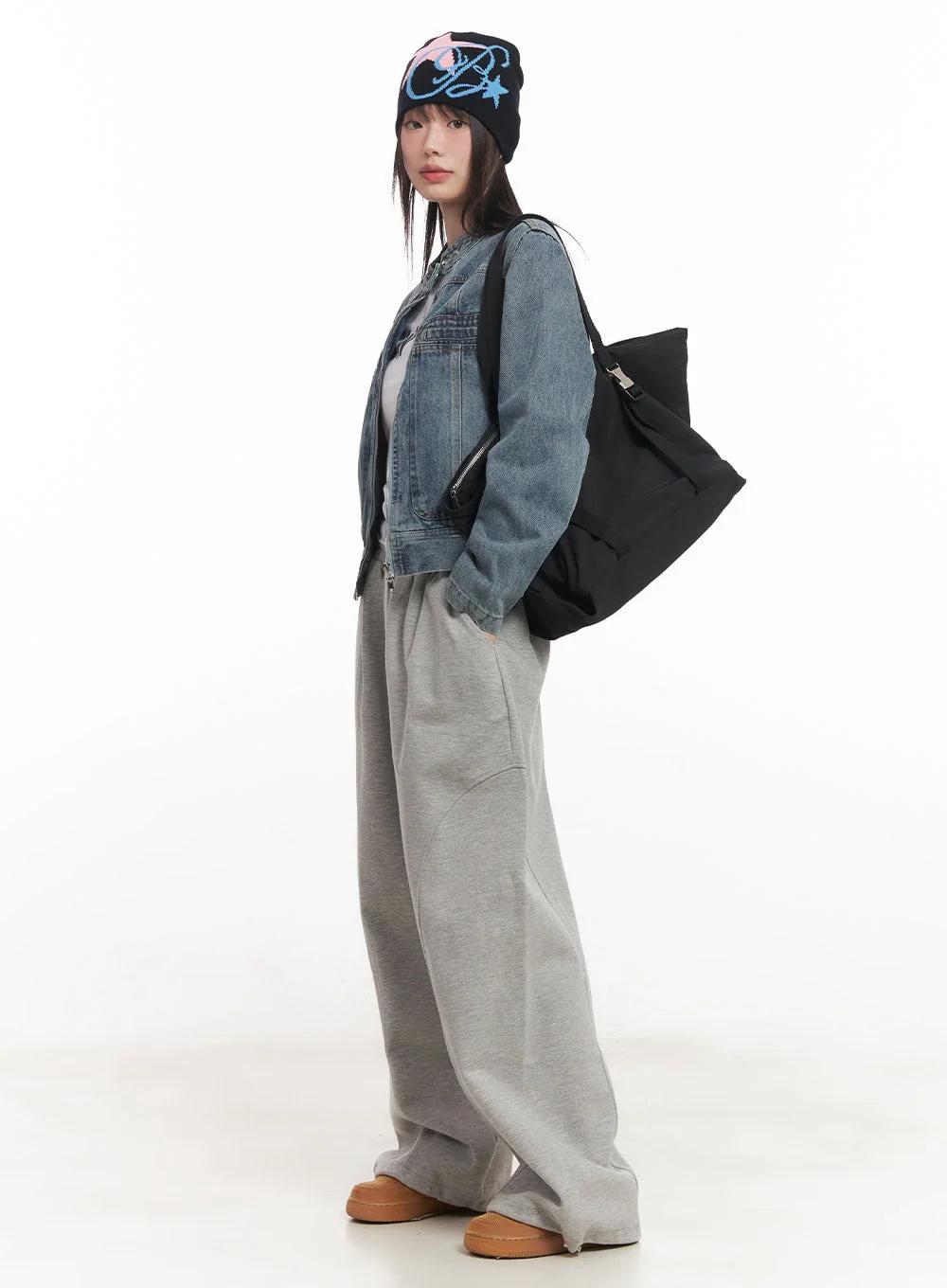 Unisex Relaxed-Fit Oversized Sweatpants CM519 - Image 9
