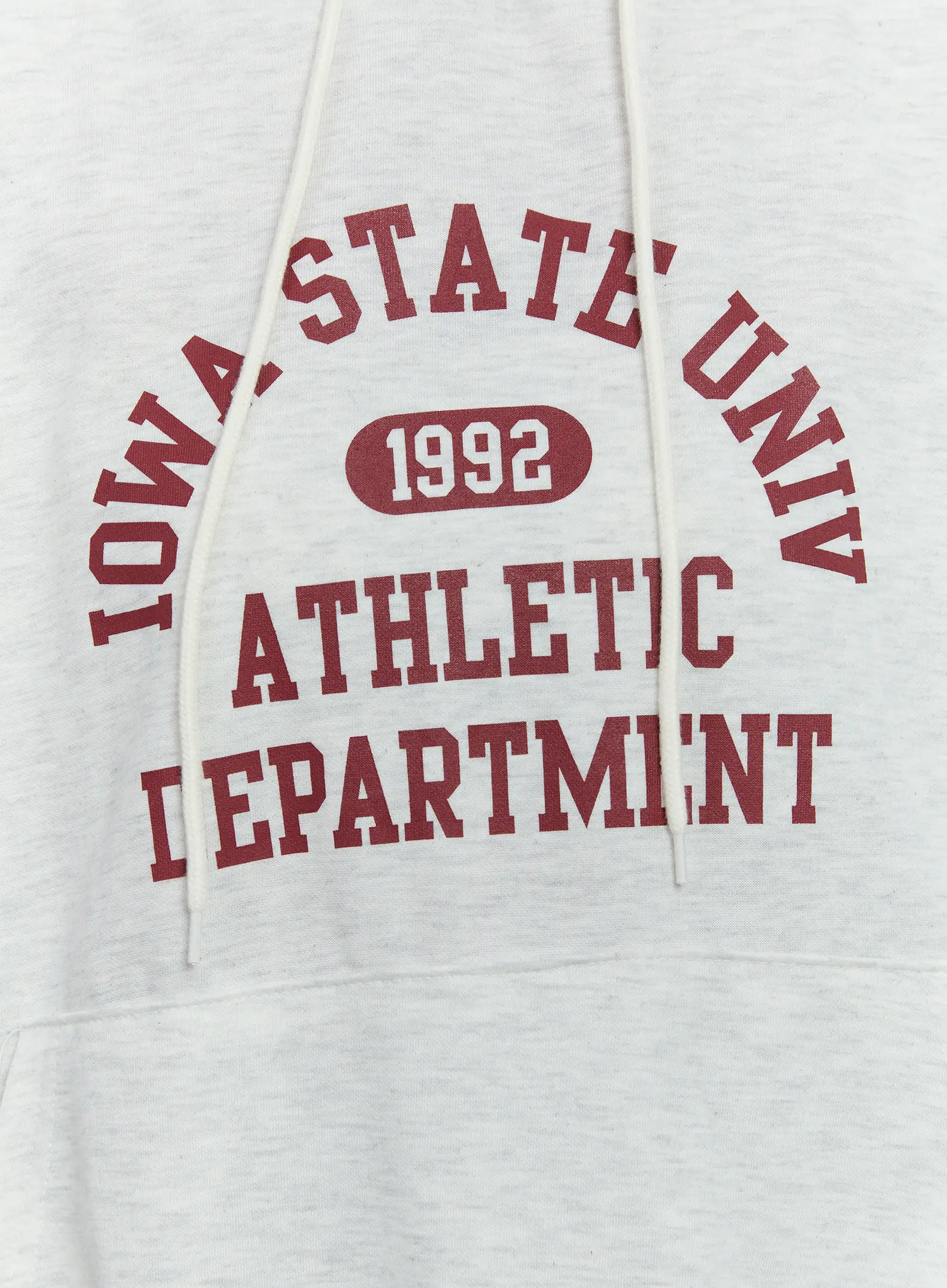 University Print Oversized Hoodie CG514 - Image 10