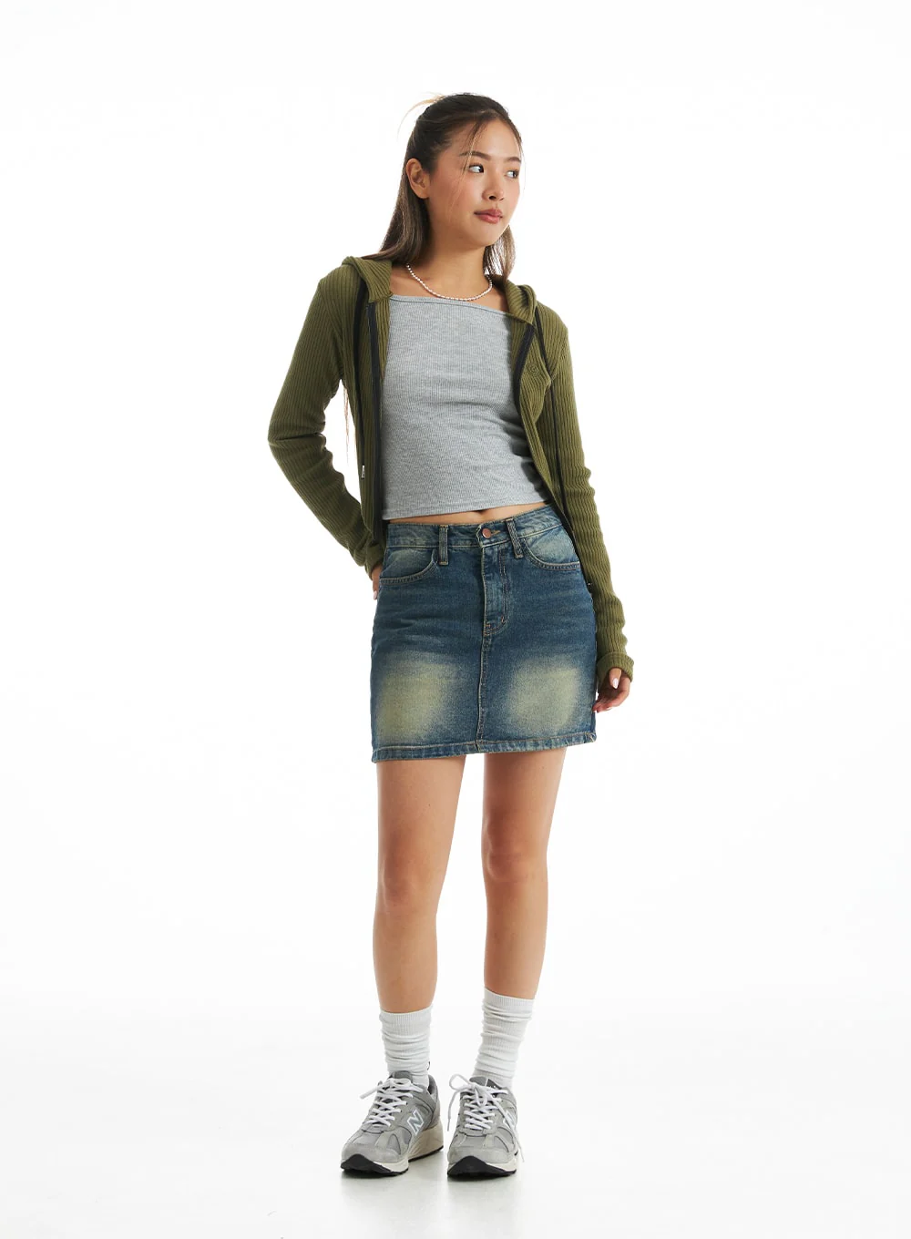 Urban Blues Denim Mini Skirt CO318 - Image 4