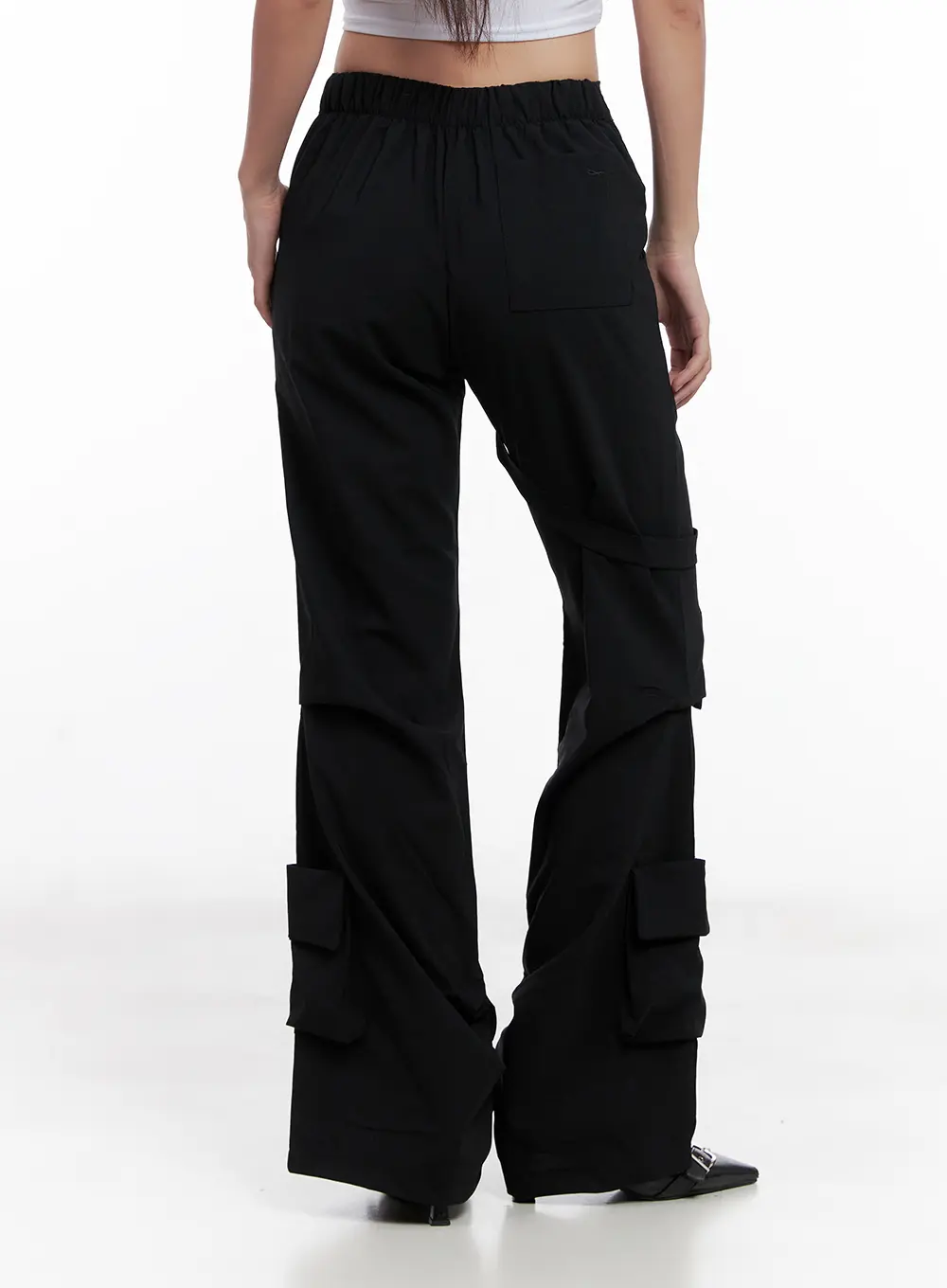 Utility Buckle Flare Pants CL518 - Image 6