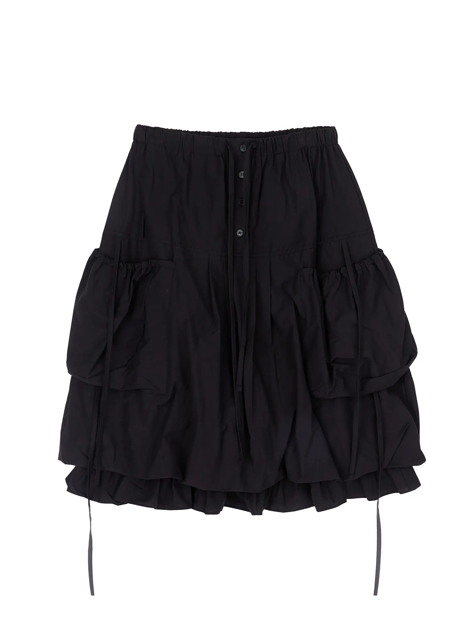 Utility Pocket Balloon Midi Skirt CM512 - Image 12