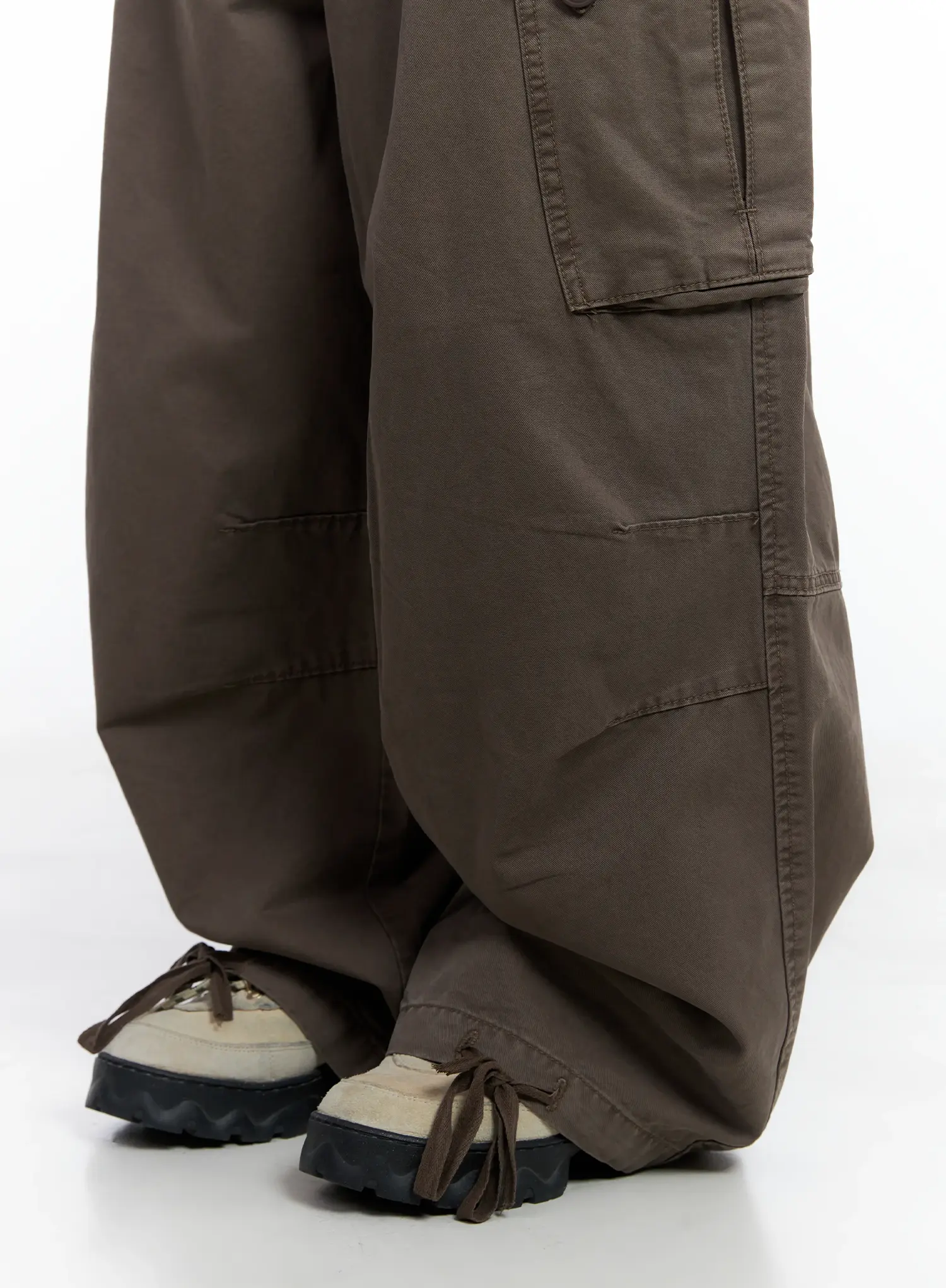 Utility Pocket Wide-Leg Trousers CS501 - Image 9