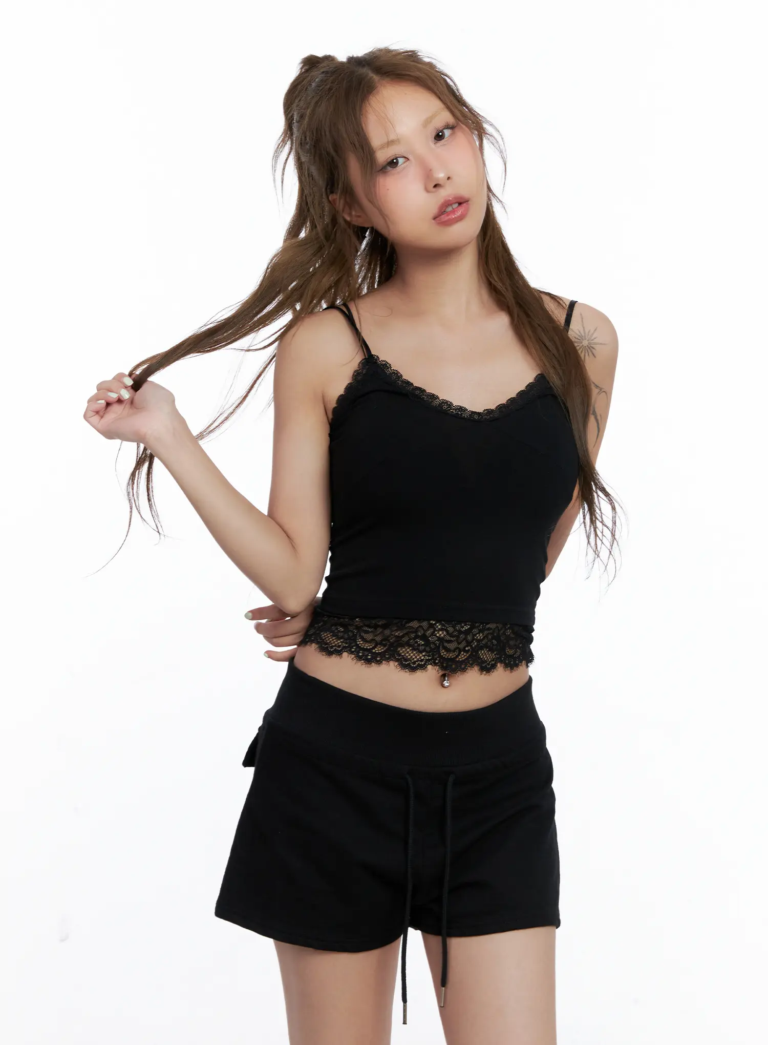 V-Neck Lace Cami Top CL510 - Image 11