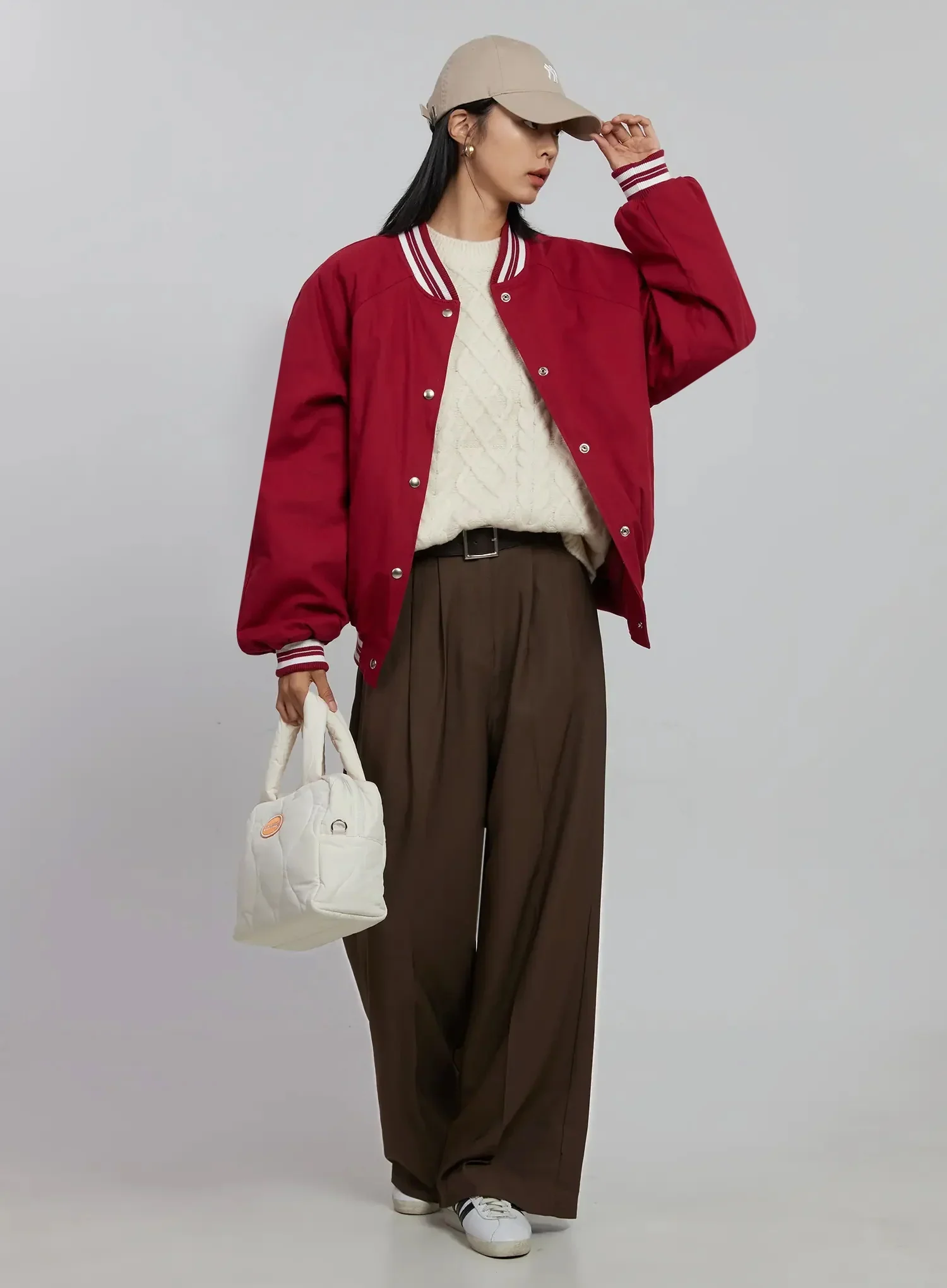 Varsity Bomber Jacket ID516 - Image 2