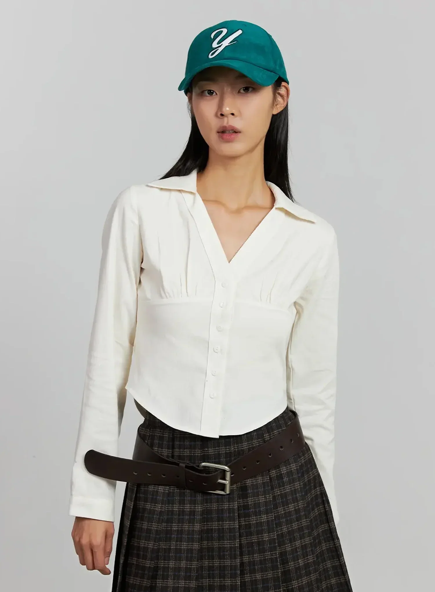 Vegan Leather Bold Belt IJ502 - Image 2