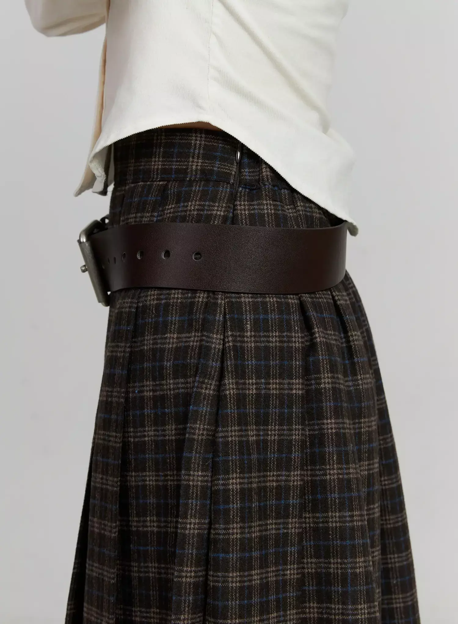 Vegan Leather Bold Belt IJ502 - Image 6