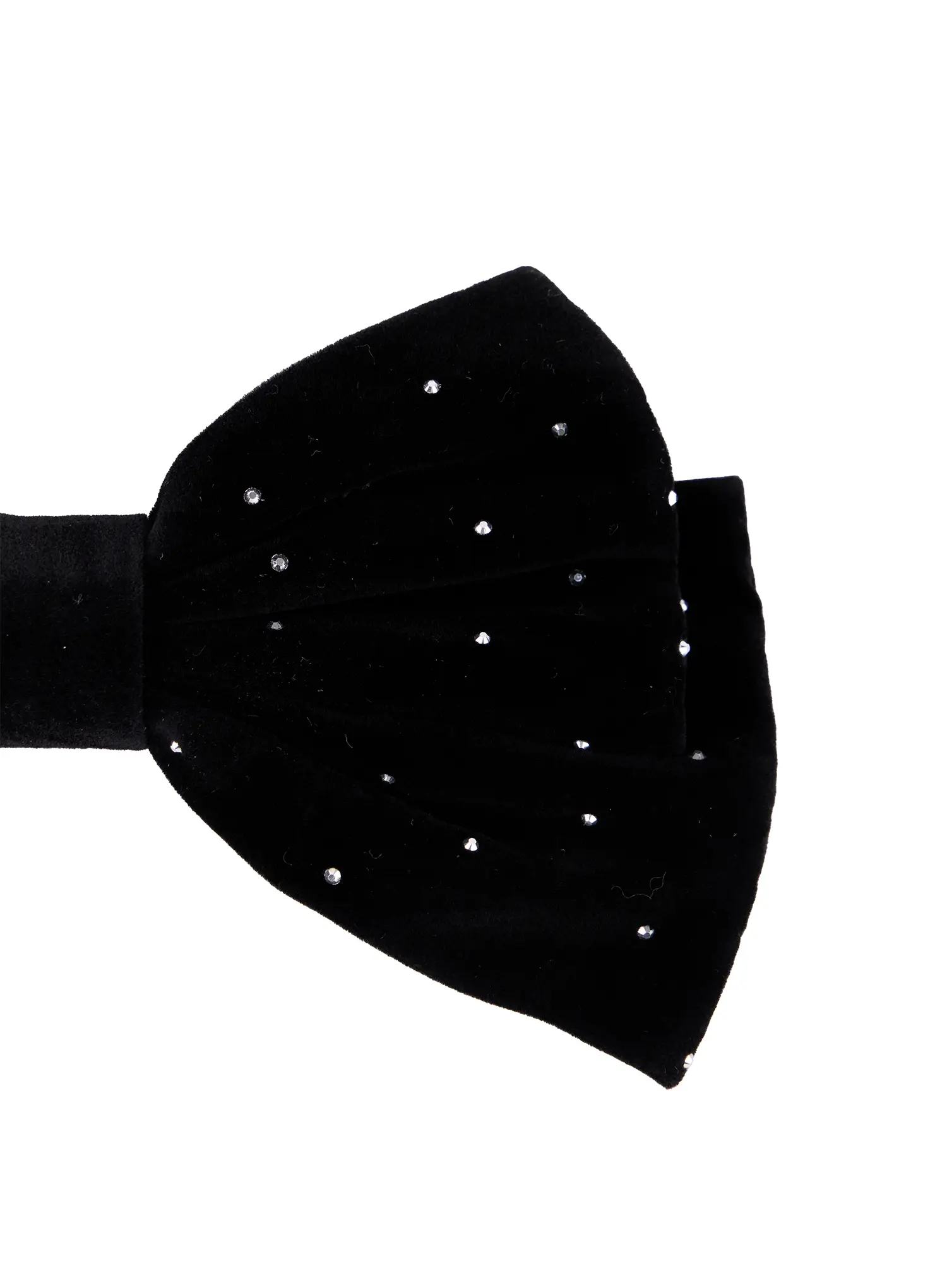 Velvet Bow Hair Clip IN528 - Image 4