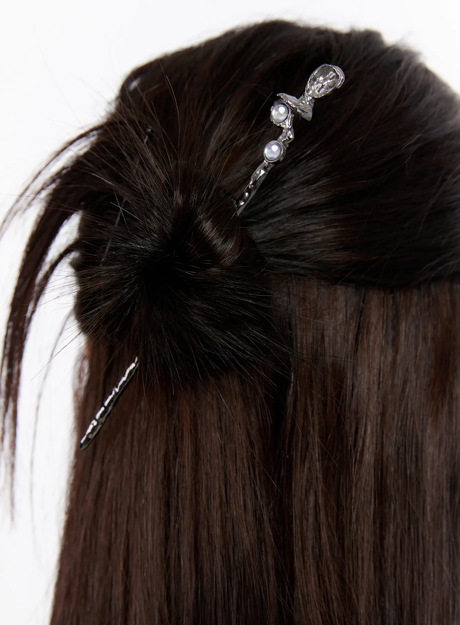 Vintage Black Cubic Hair Stick CO501 - Image 2