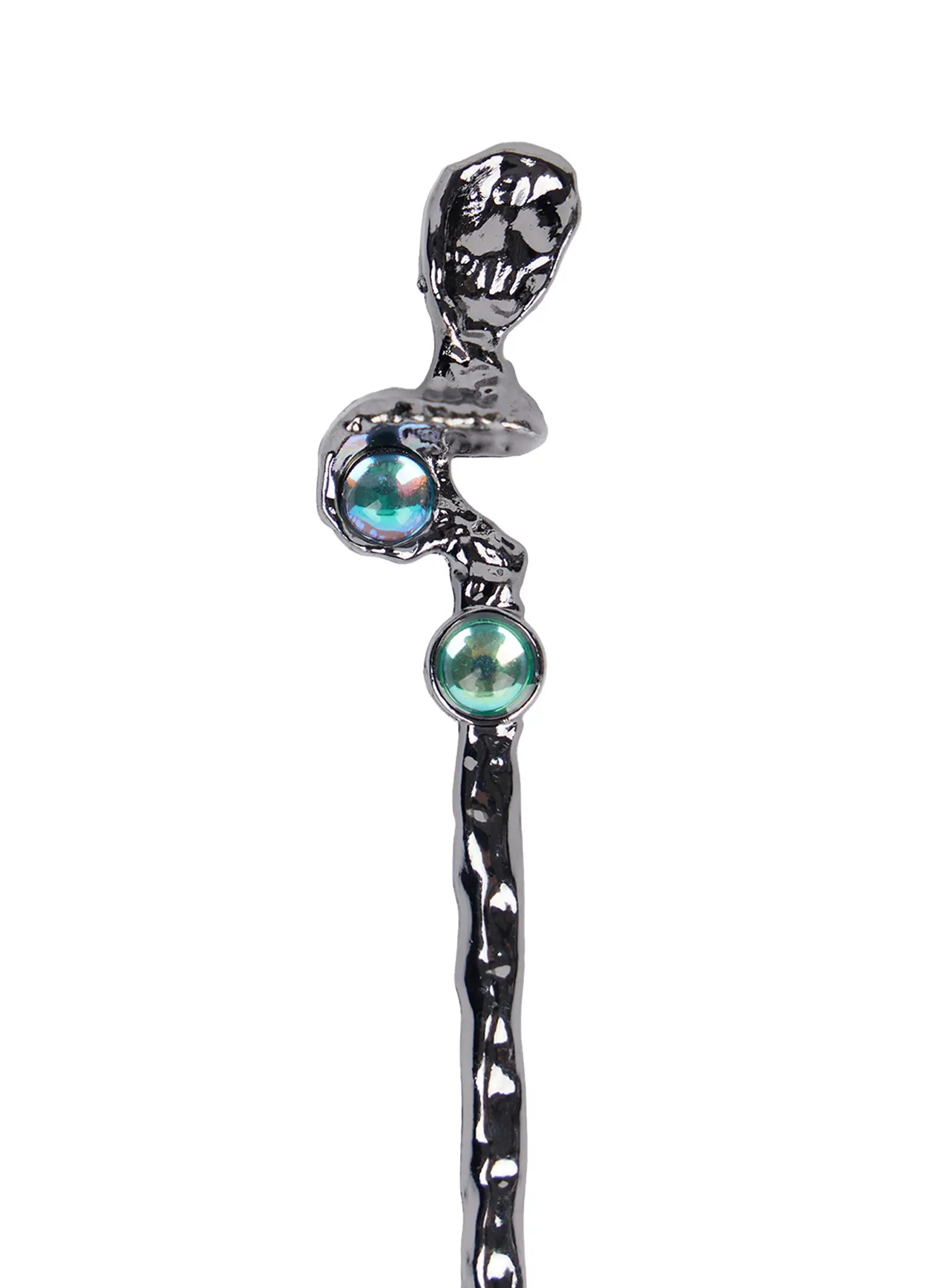 Vintage Black Cubic Hair Stick CO501 - Image 3
