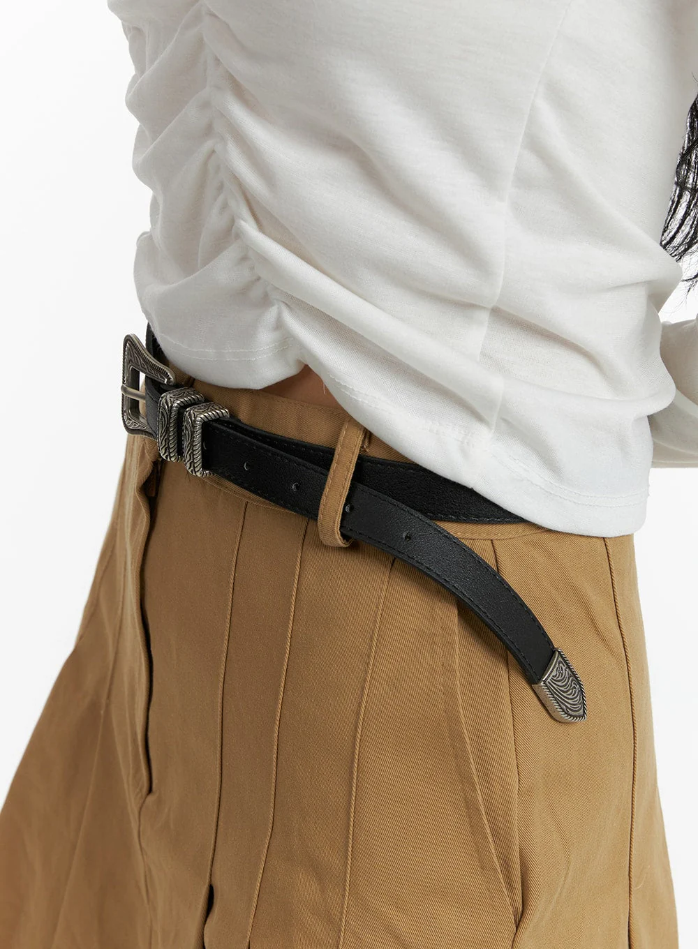 Vintage Buckle Belt CM407 - Image 2