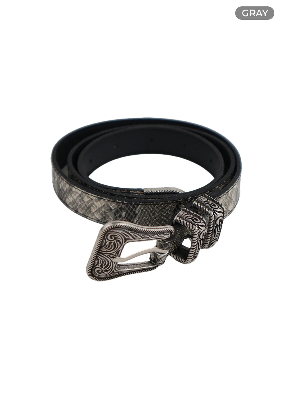 Vintage Buckle Belt CM407 - Image 5