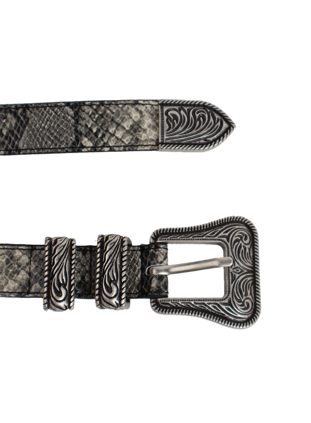 Vintage Buckle Belt CM407 - Image 6