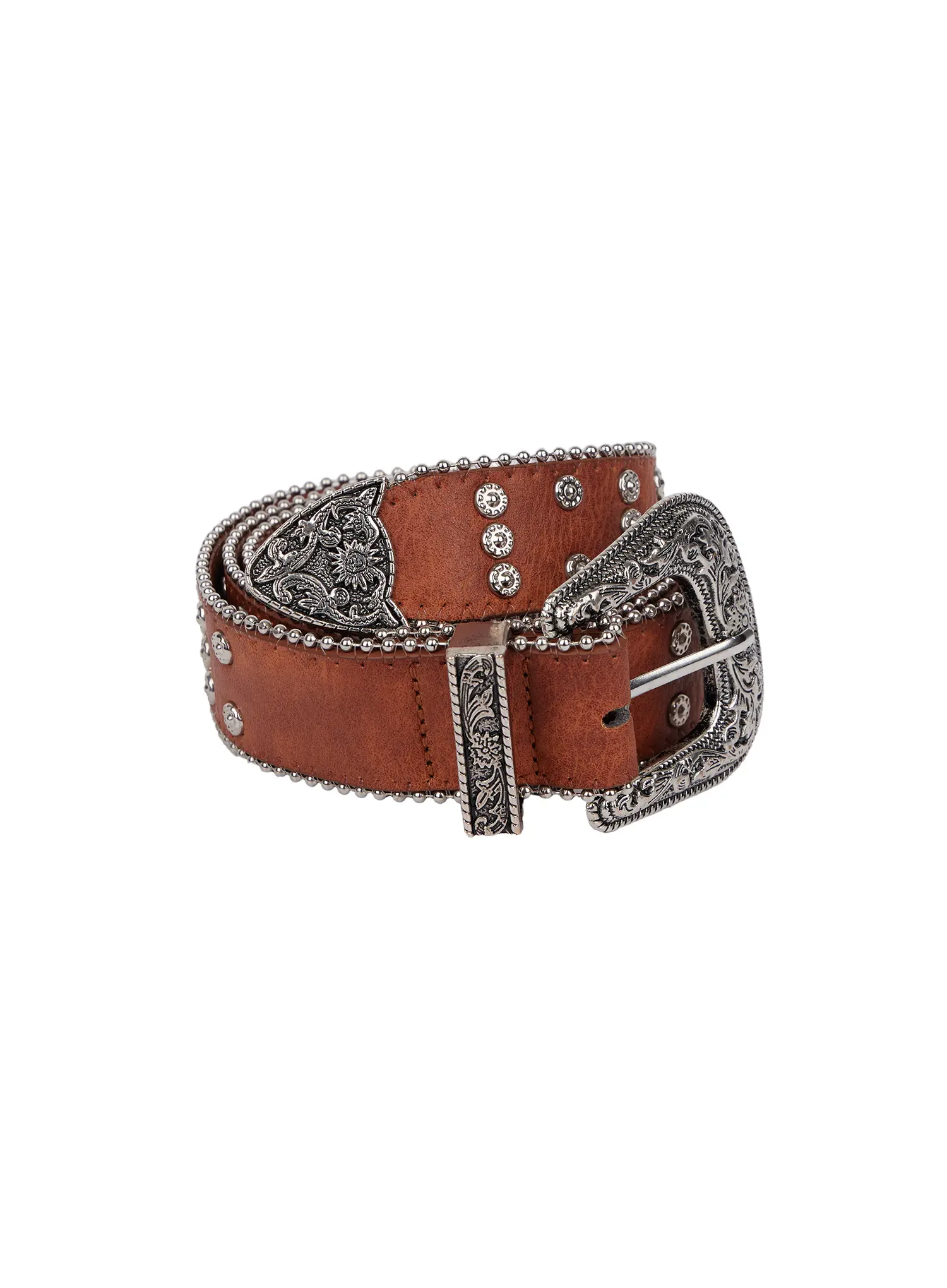 Vintage Cowgirl Buckle Belt CF525 - Image 11