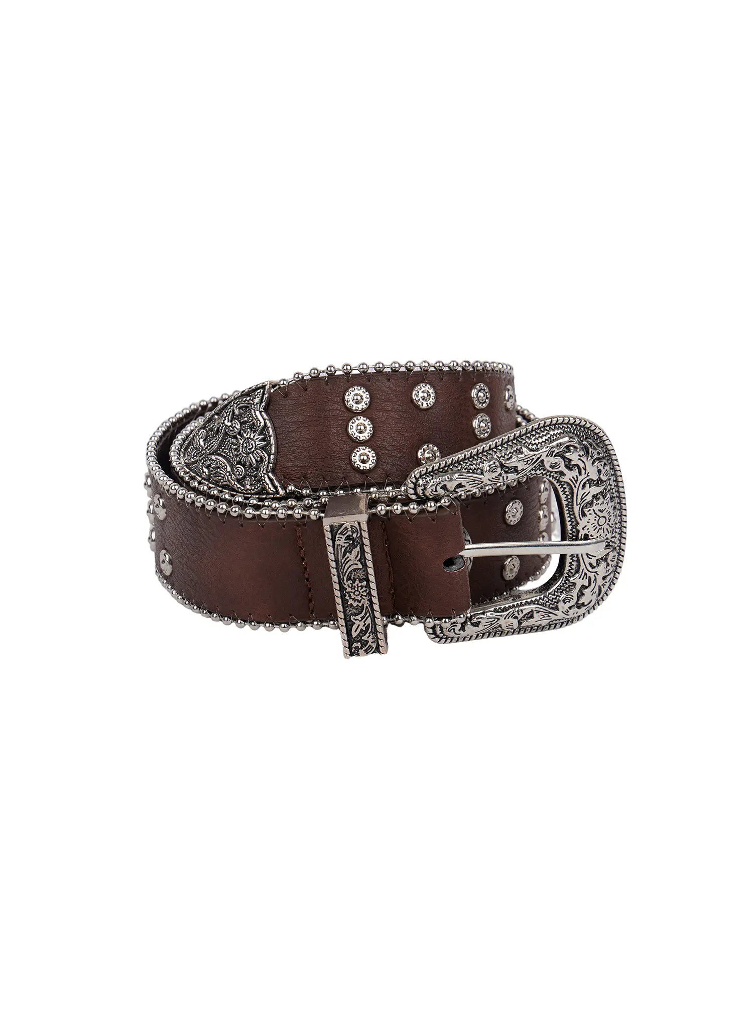 Vintage Cowgirl Buckle Belt CF525 - Image 12