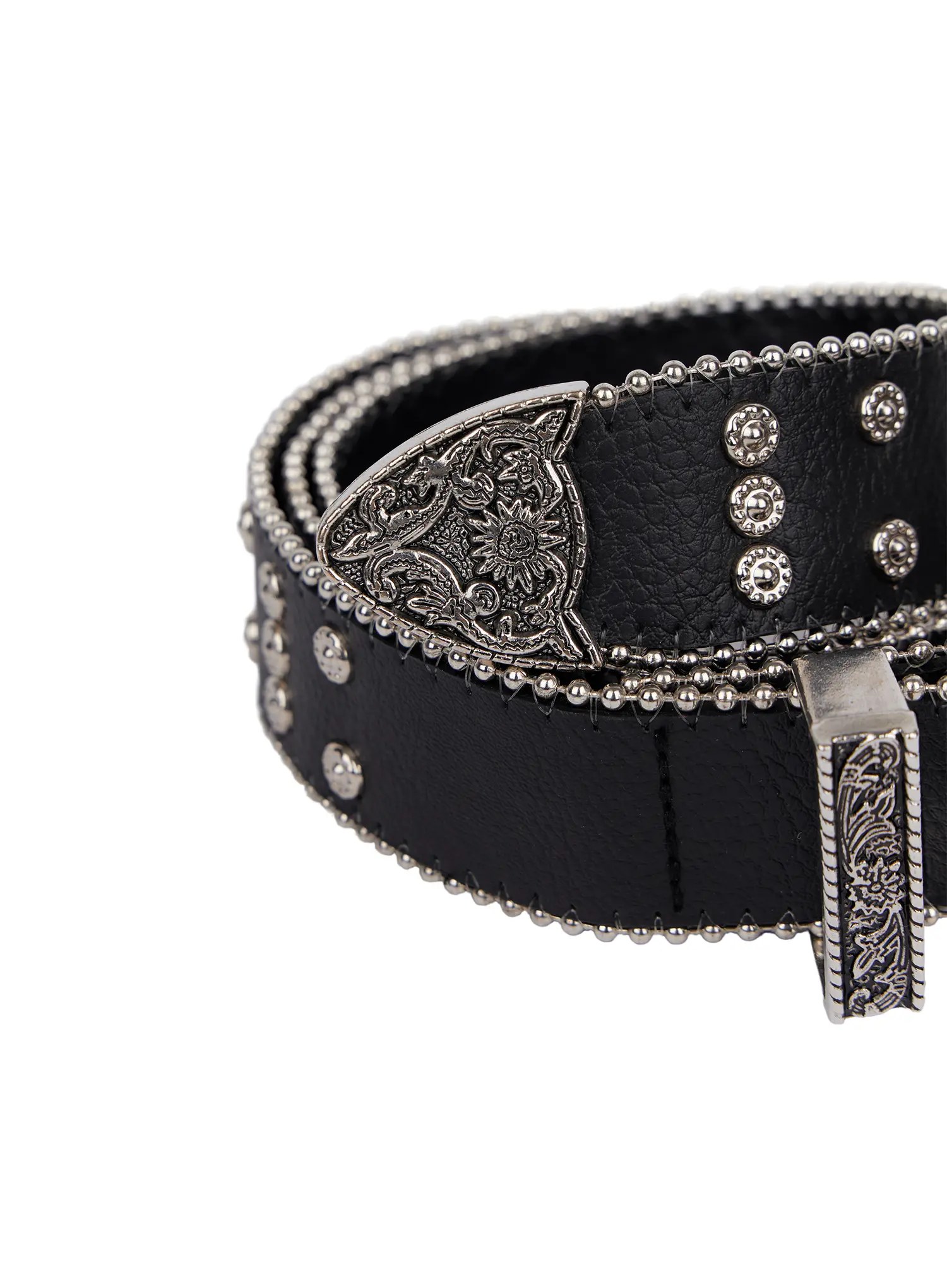 Vintage Cowgirl Buckle Belt CF525 - Image 7