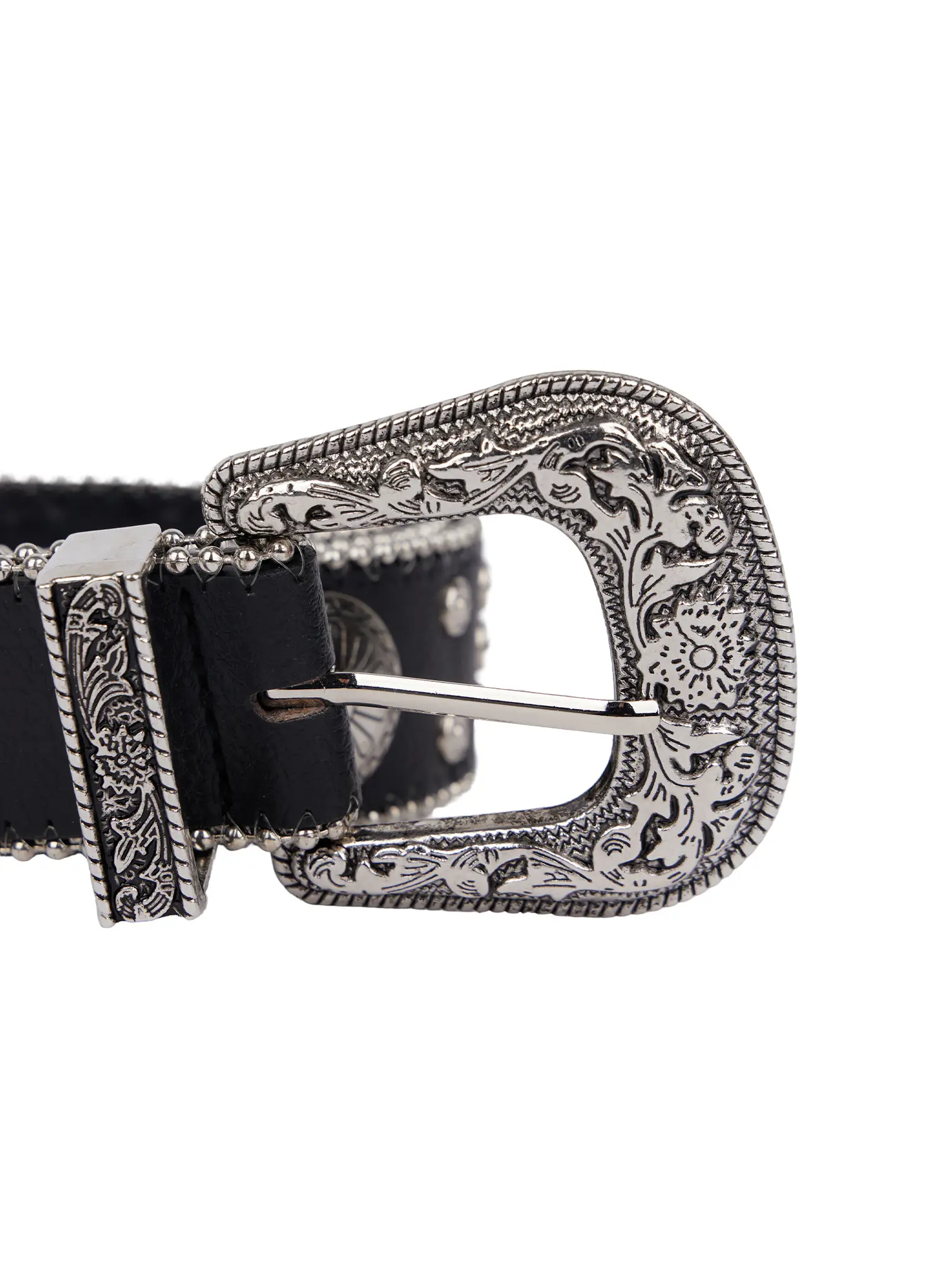 Vintage Cowgirl Buckle Belt CF525 - Image 8