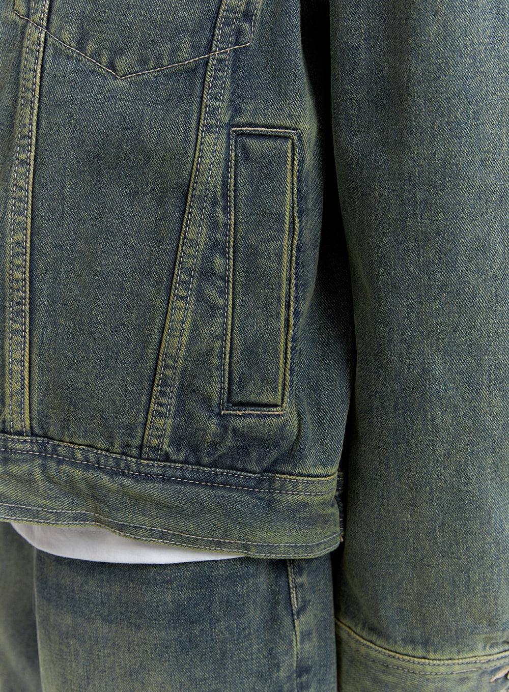 Vintage Denim Jacket (UNISEX) CM407 - Image 6