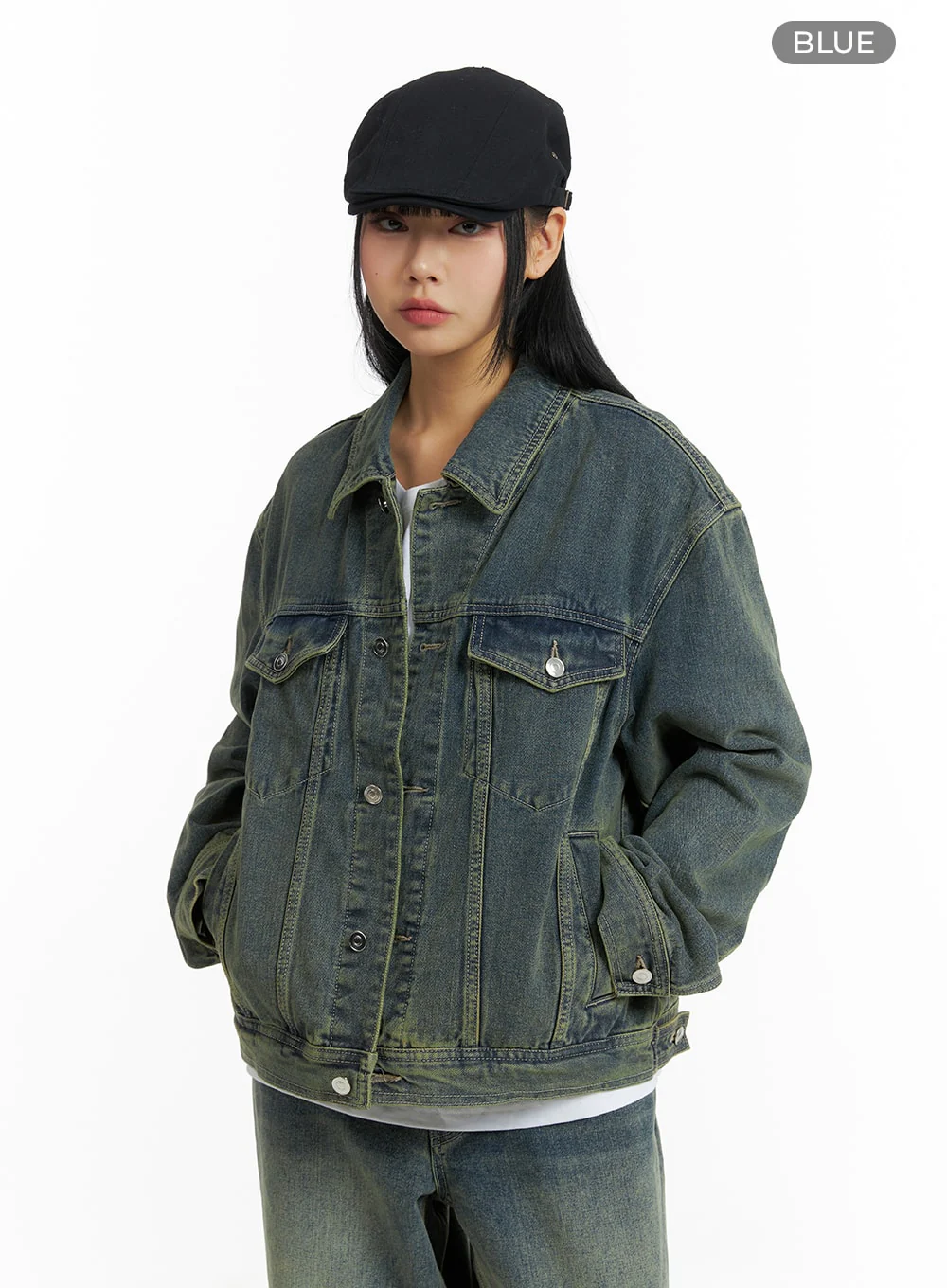 Vintage Denim Jacket (UNISEX) CM407 - Image 9