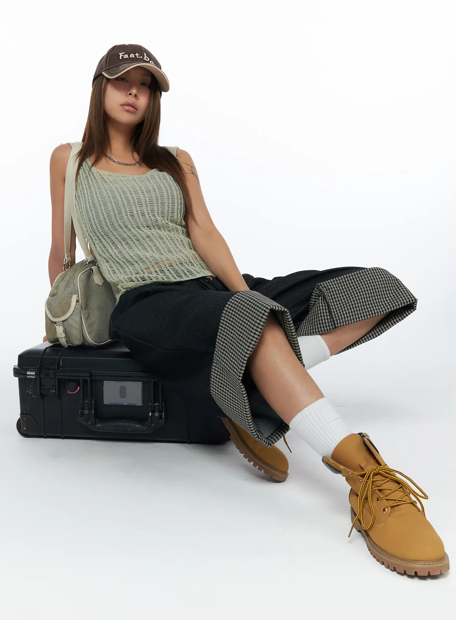 Vintage Style Pocket Shoulder Bag CA527 - Image 3