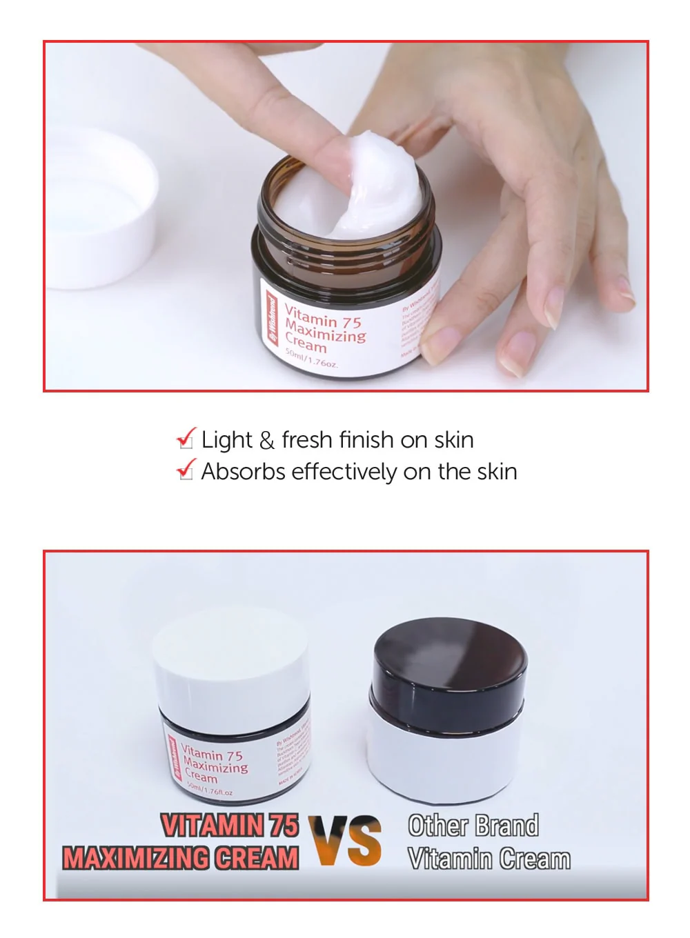 Vitamin 75 Maximizing Cream (50g) - Image 8