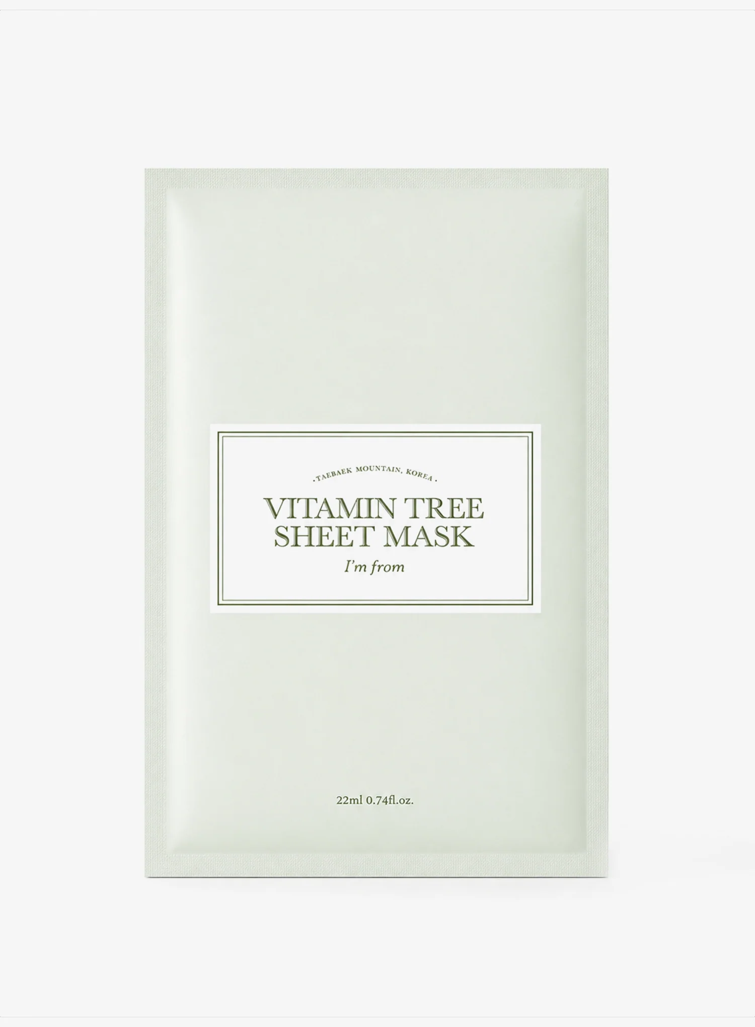 Vitamin Tree Sheet Mask (22ml / 1ea)