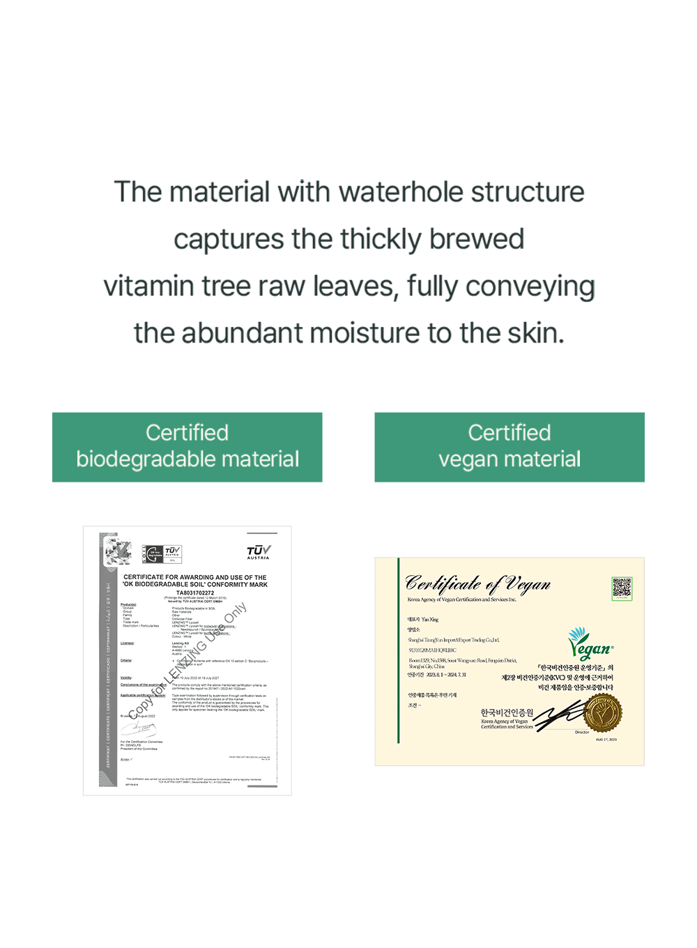 Vitamin Tree Sheet Mask (22ml / 1ea) - Image 6