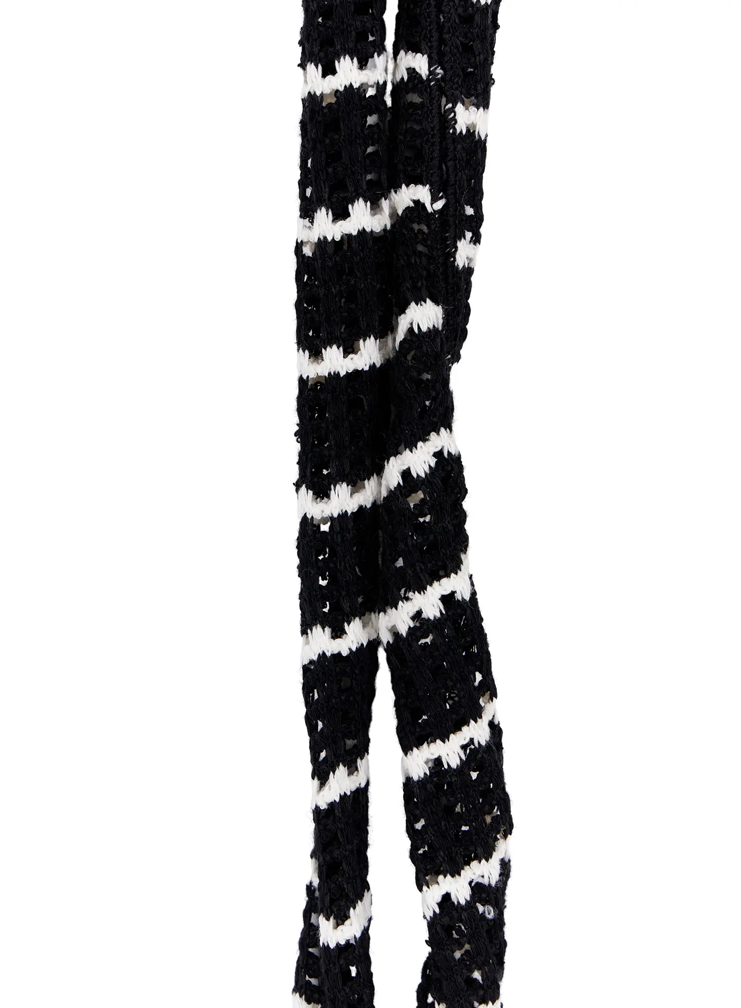 Waffle Knit Accent Scarf CA528 - Image 7