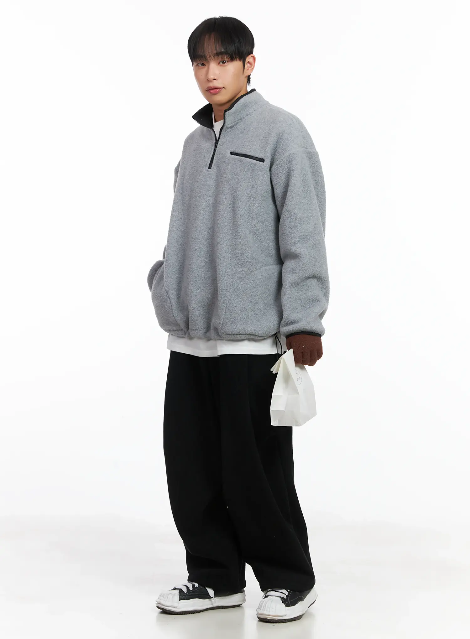 Warm Fleece Quarterzip ID515 - Image 10