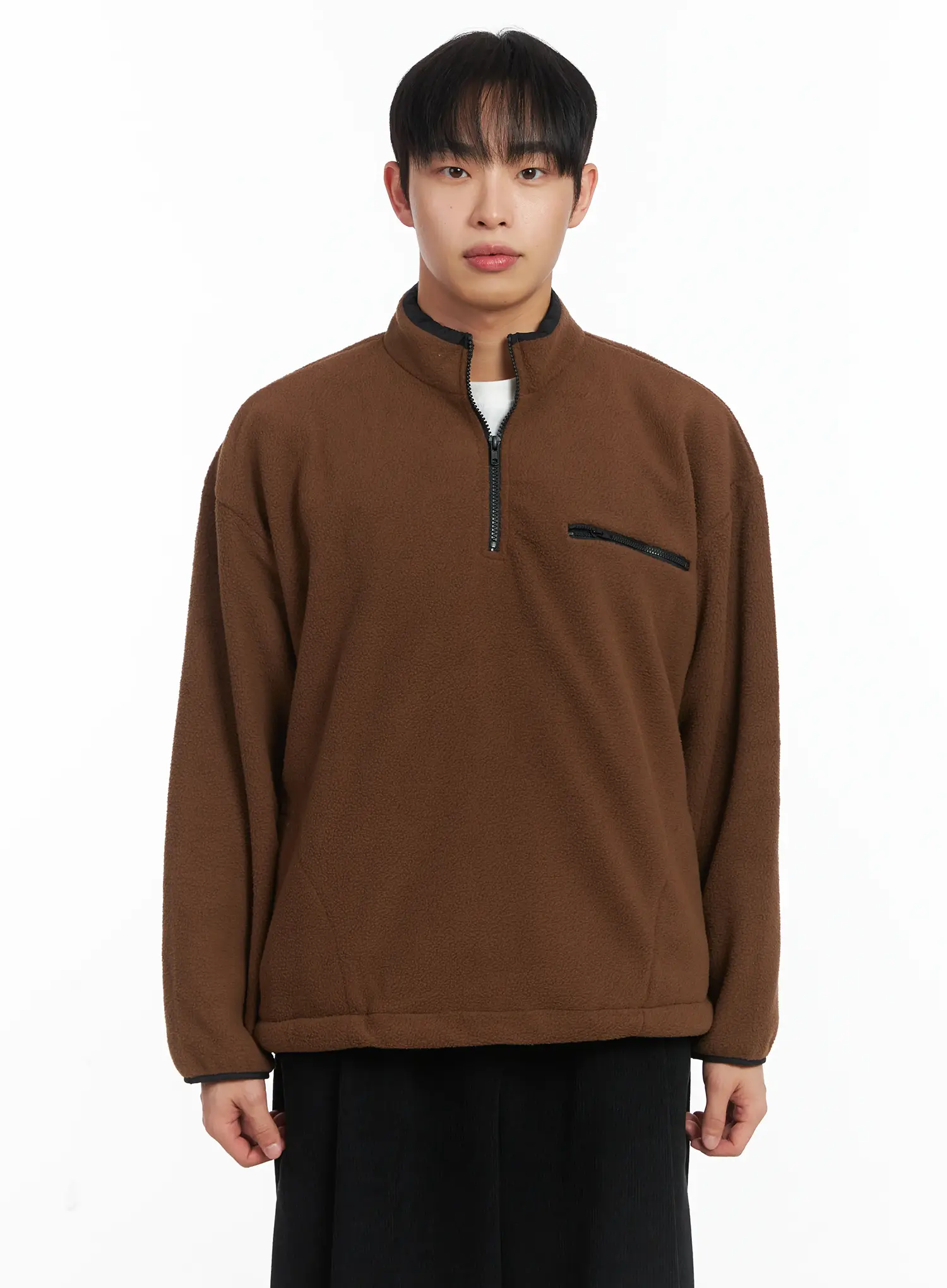 Warm Fleece Quarterzip ID515 - Image 13