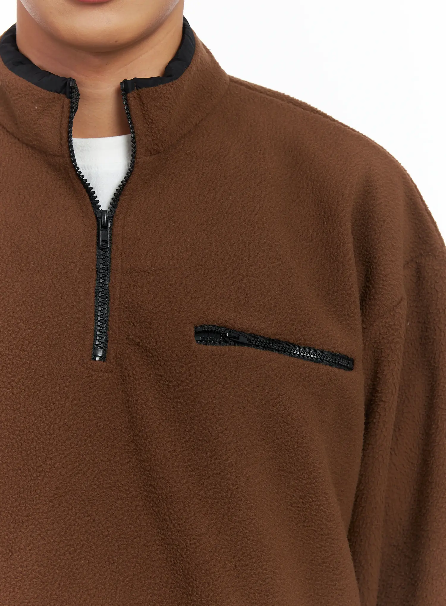 Warm Fleece Quarterzip ID515 - Image 14