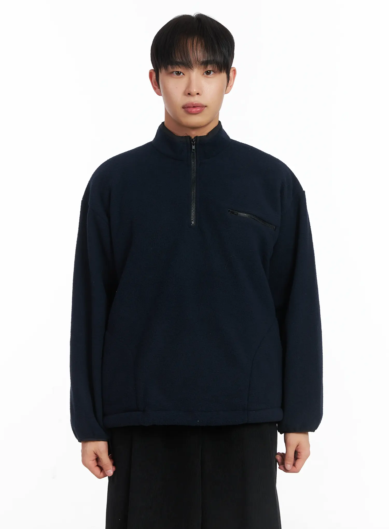 Warm Fleece Quarterzip ID515 - Image 16