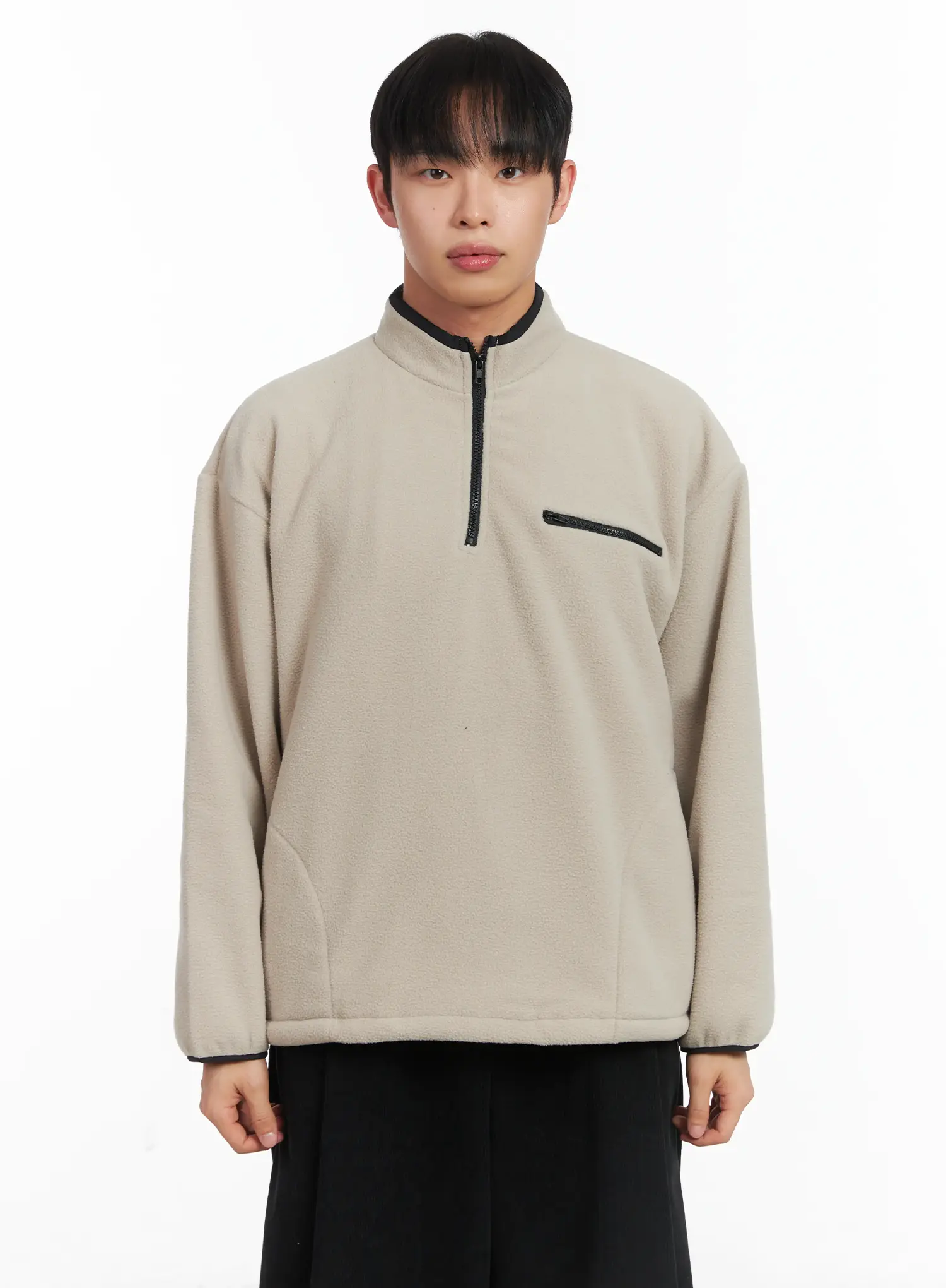 Warm Fleece Quarterzip ID515 - Image 17