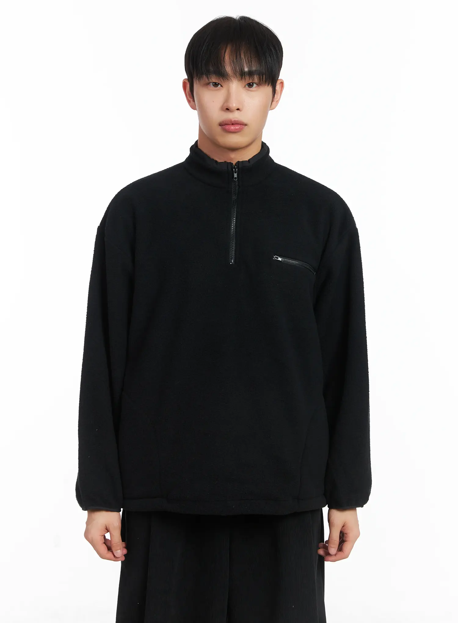 Warm Fleece Quarterzip ID515 - Image 18