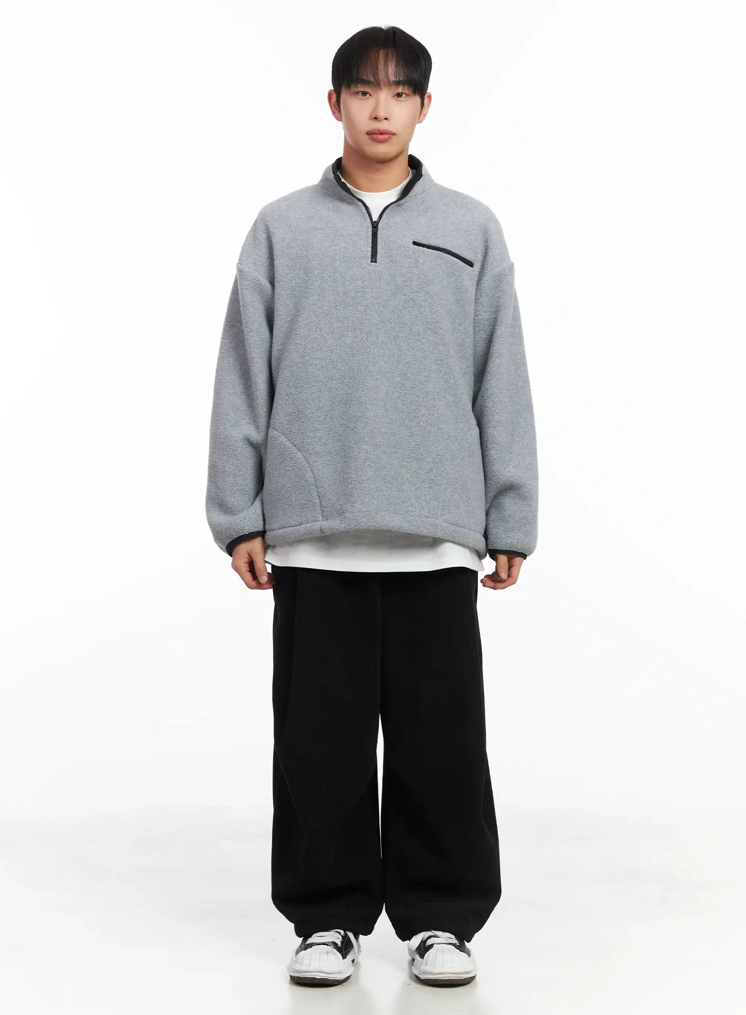 Warm Fleece Quarterzip ID515 - Image 3