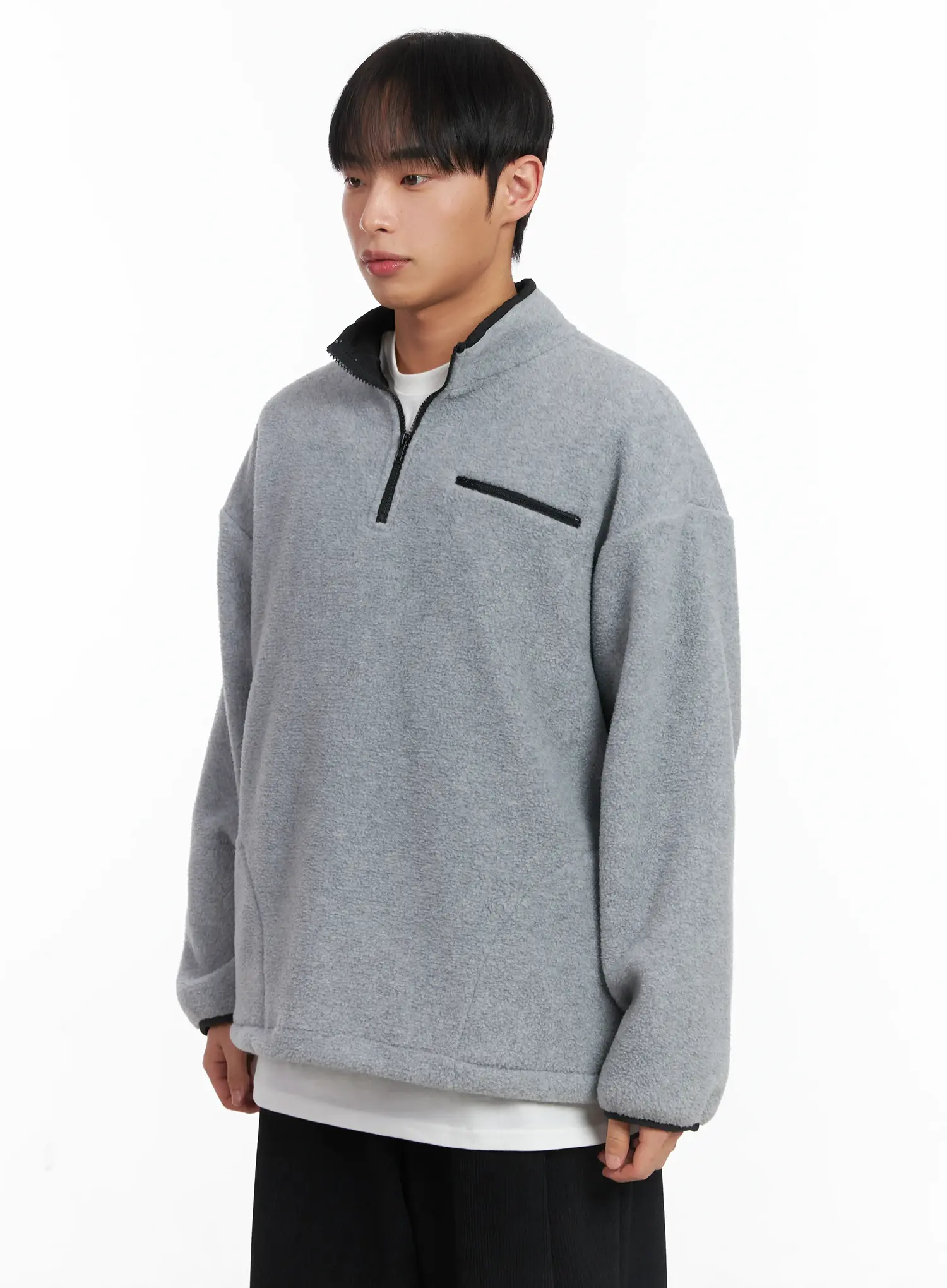 Warm Fleece Quarterzip ID515 - Image 4