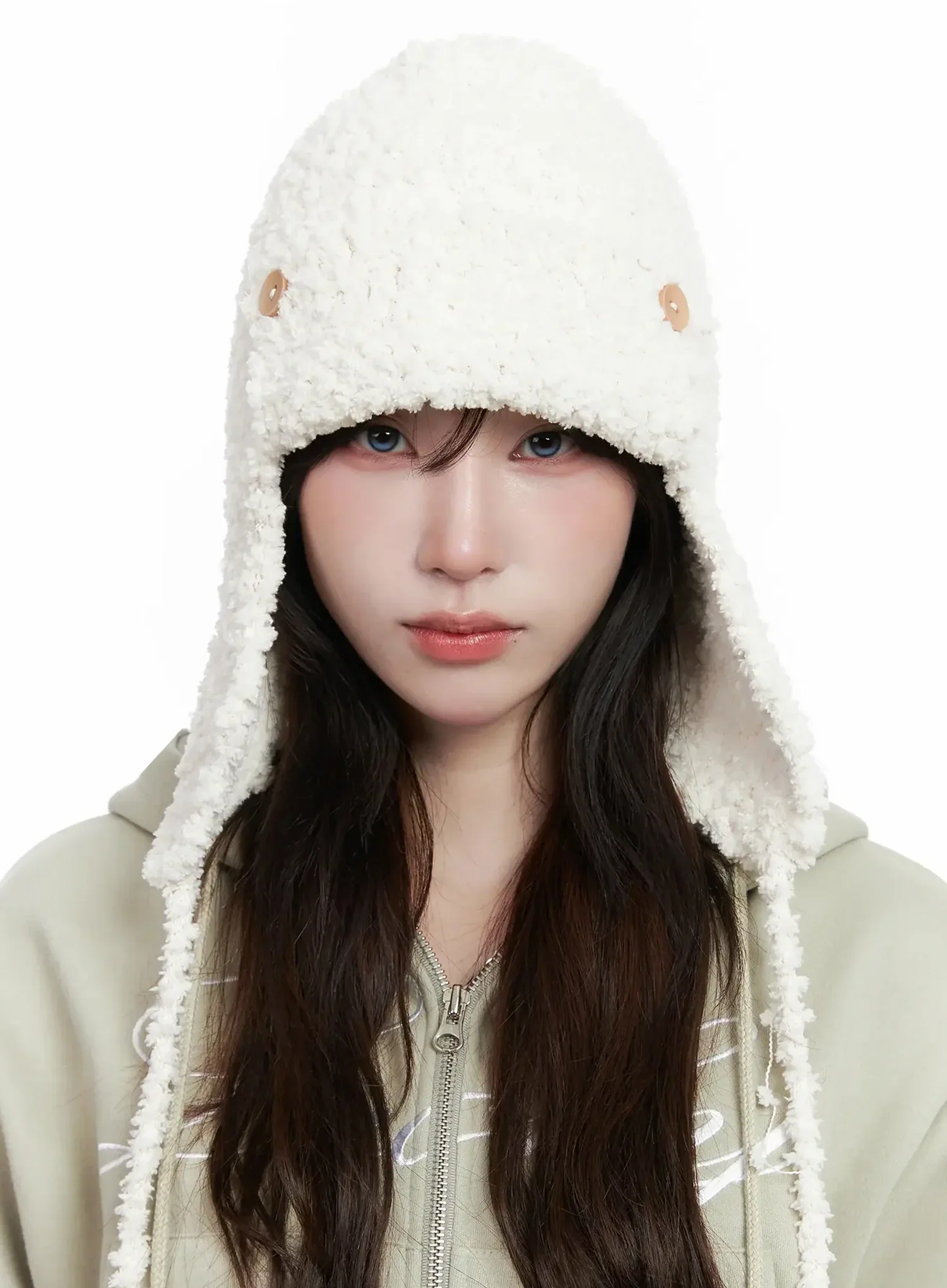 Warm Sherpa Aviator Hat IN514 - Image 10