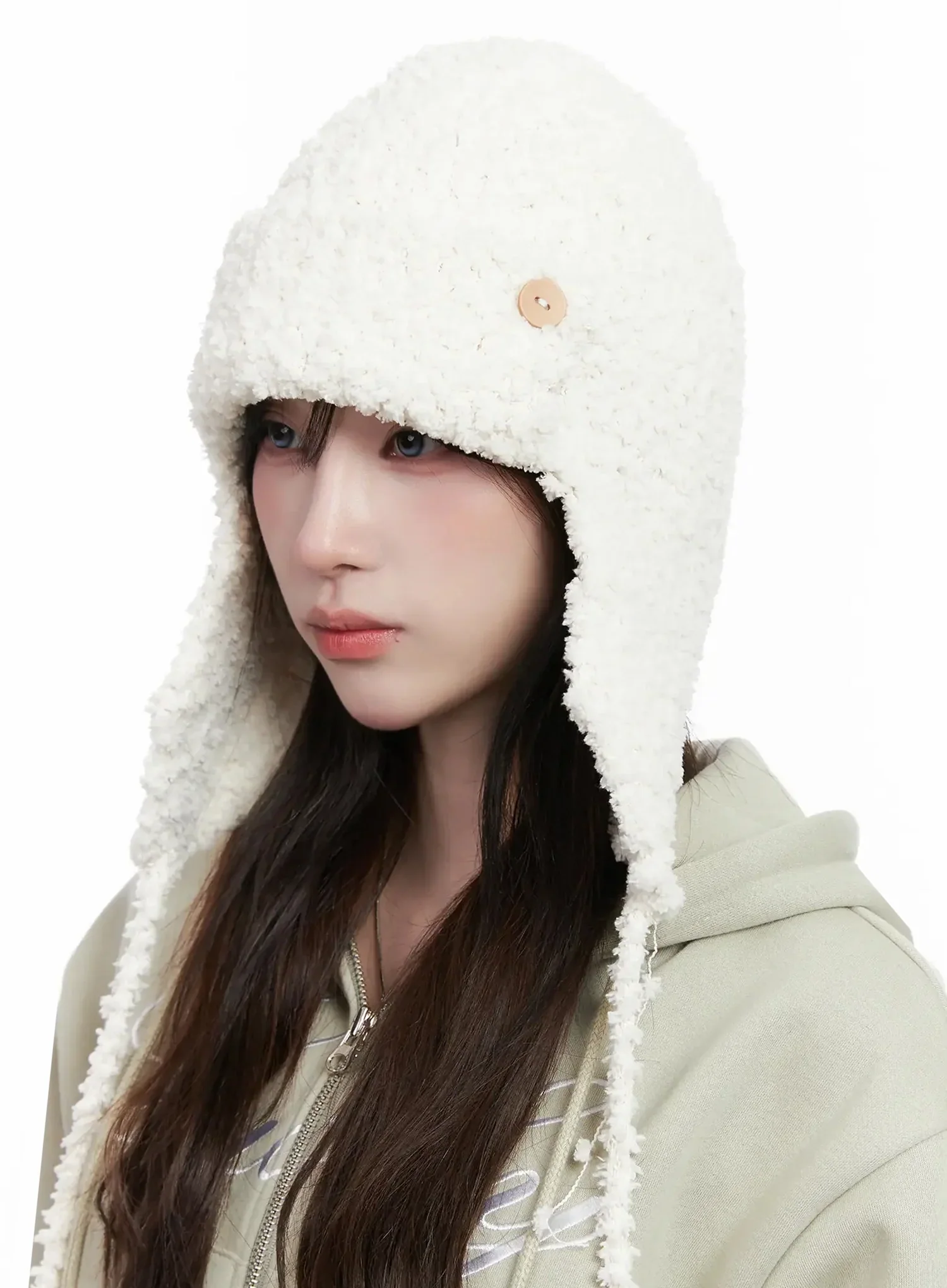 Warm Sherpa Aviator Hat IN514 - Image 11