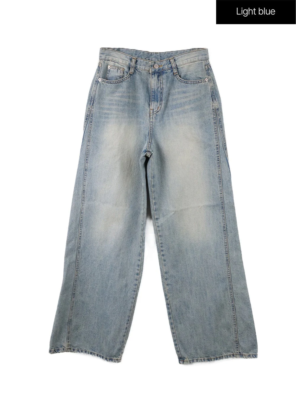 Washed Baggy Jeans CF416 - Image 6